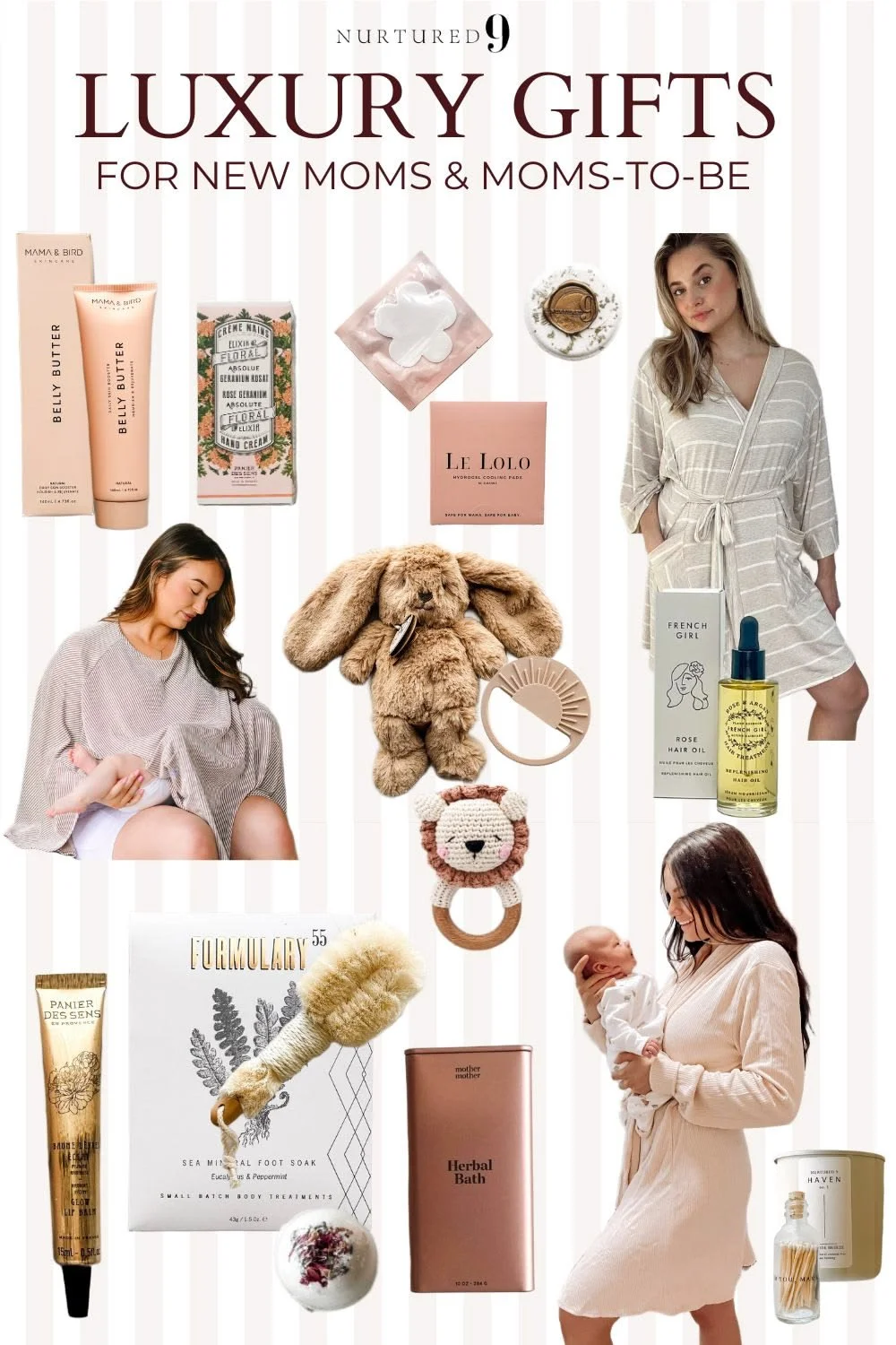 Luxury Gifts for New Moms &amp; Moms-to-be