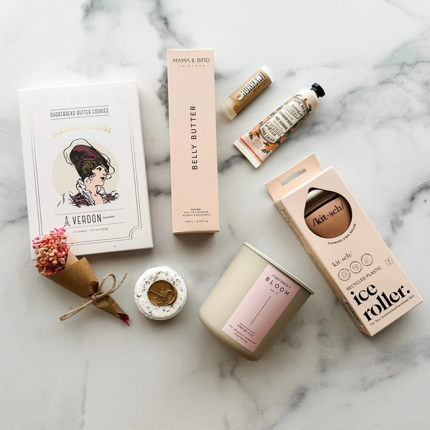 Curating a gift to pamper and care for an expectant or new Mom is easily one of our favorite hobbies😉

Choose exactly which luxe self-care items will go into your gift box for the special ladies in your life at Nurtured9.com