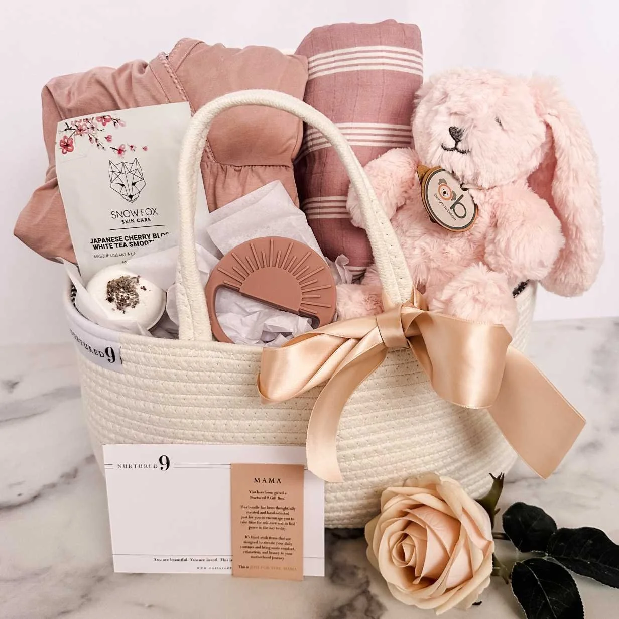 It's A Girl Mom & Baby Gift Basket