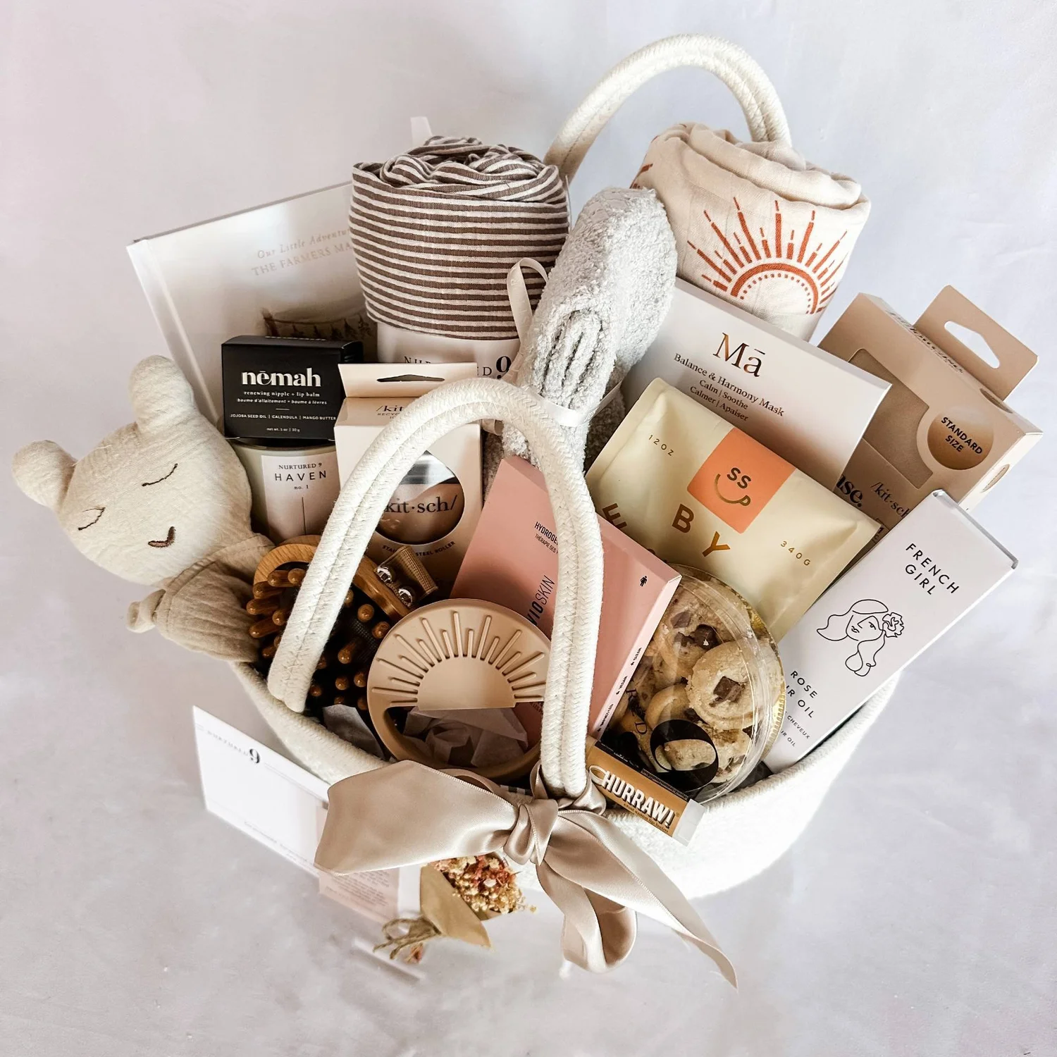 New Baby Gift Basket for Parents — NURTURED 9
