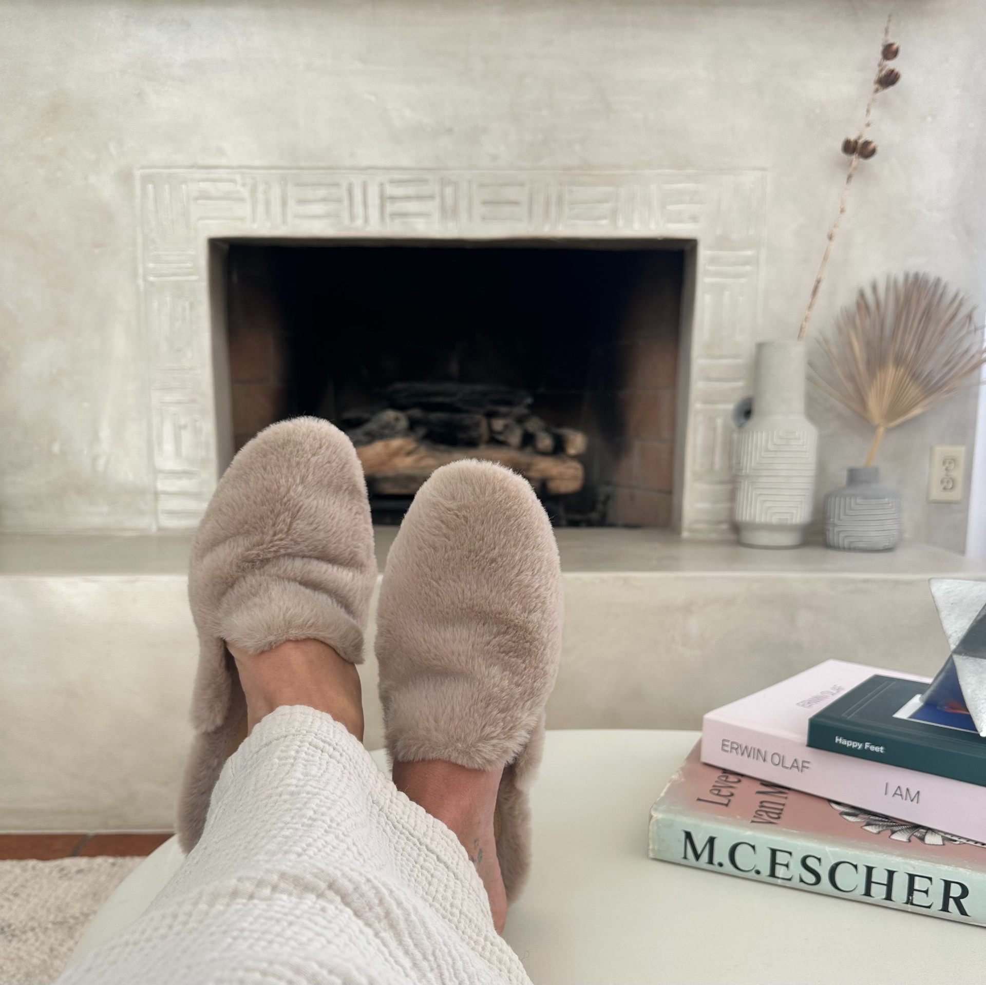 slippers-tan-slides-fireplace.jpg