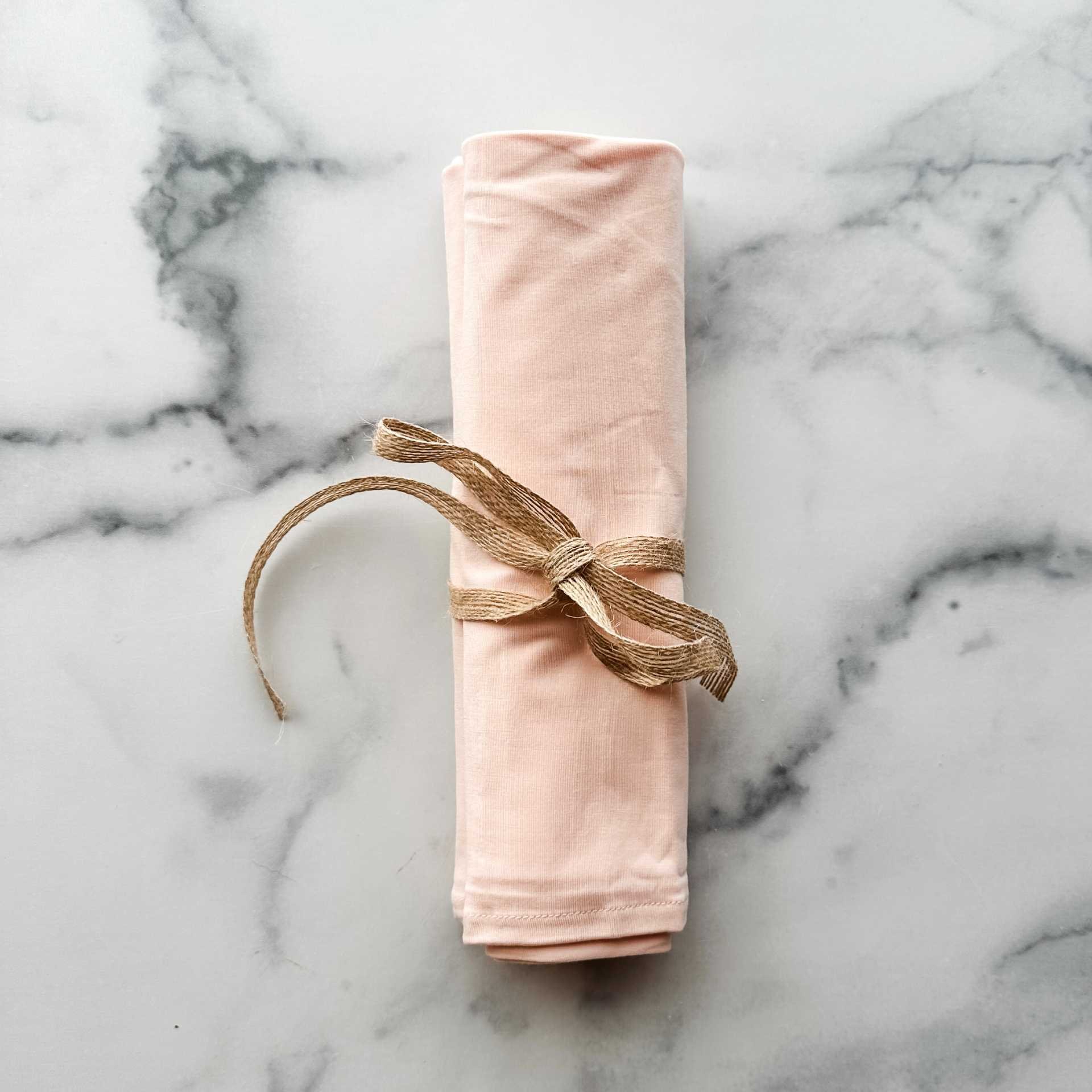 Blush Pink Swaddle Blanket