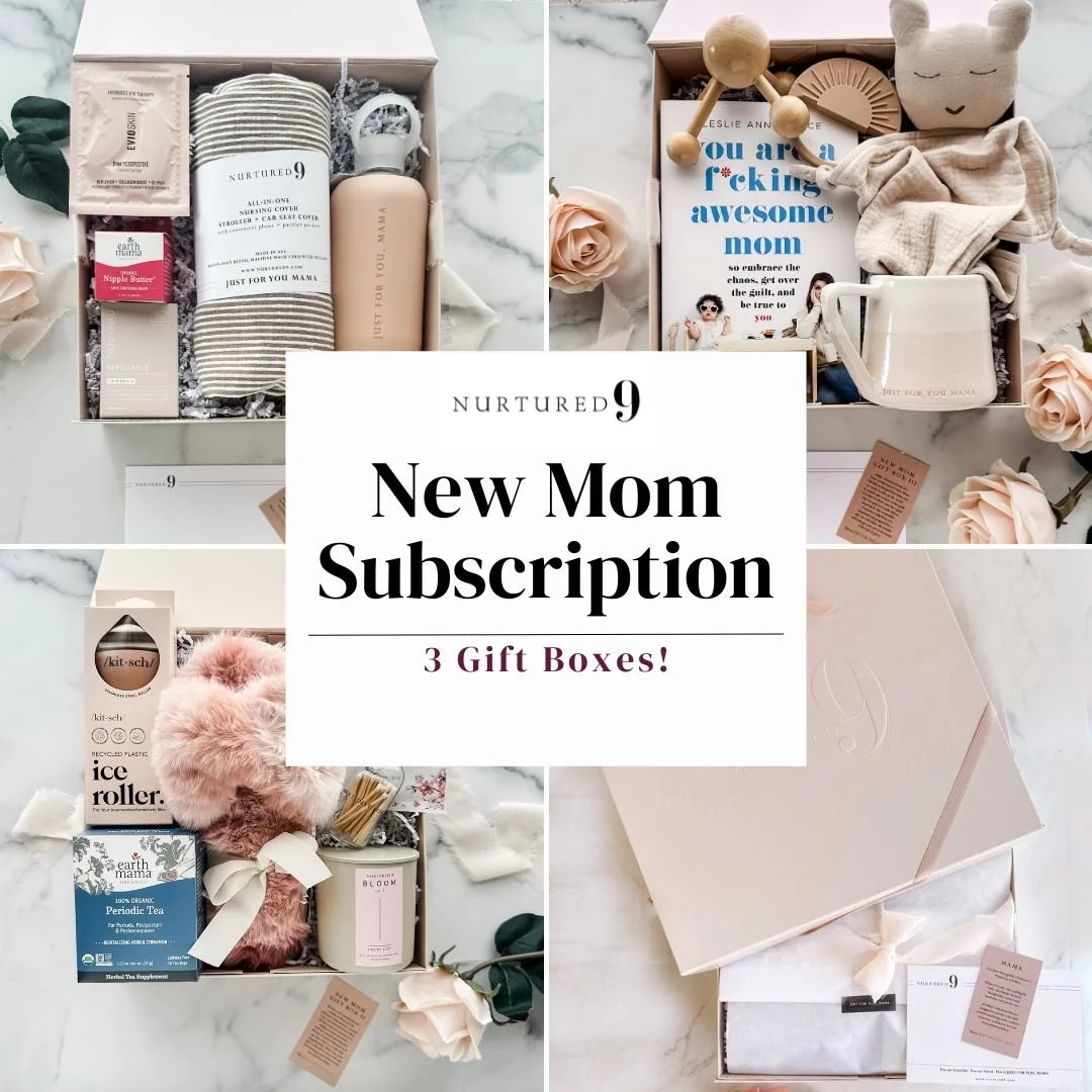 The Nurtured 9 New Mom/Postpartum Gift Box Subscription