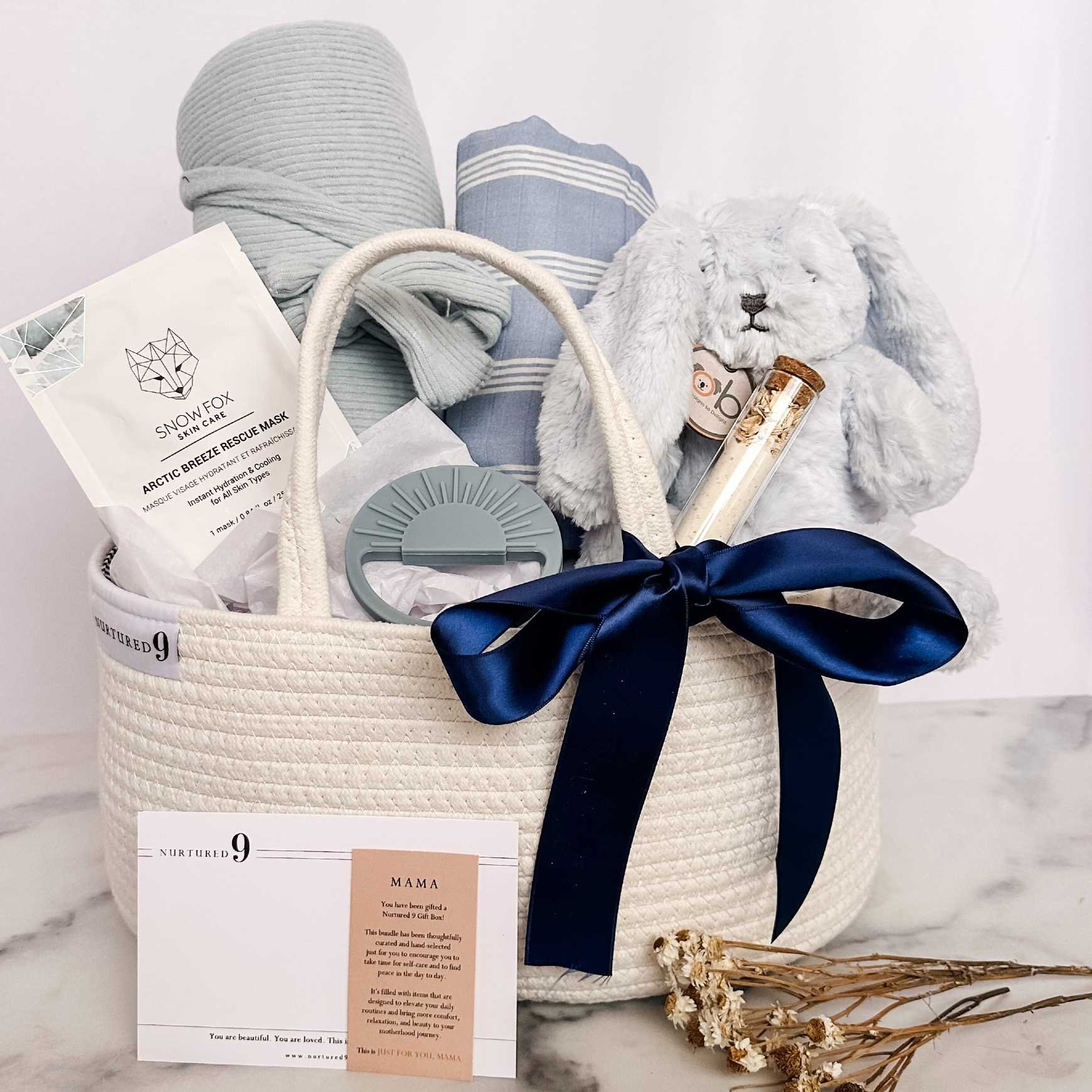 It's A Boy Mom & Baby Gift Basket