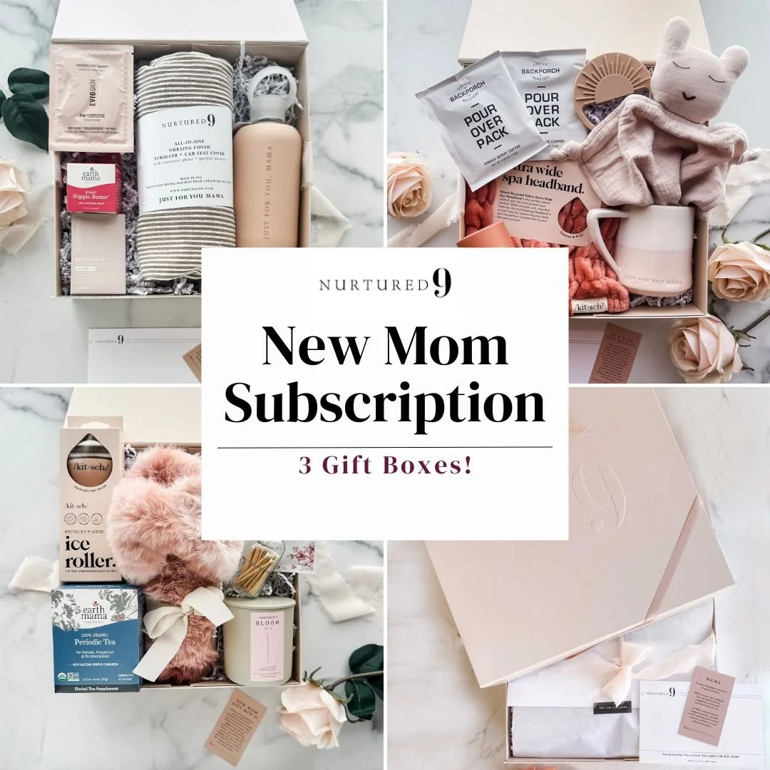 The Nurtured 9 New Mom/Postpartum Gift Box Subscription