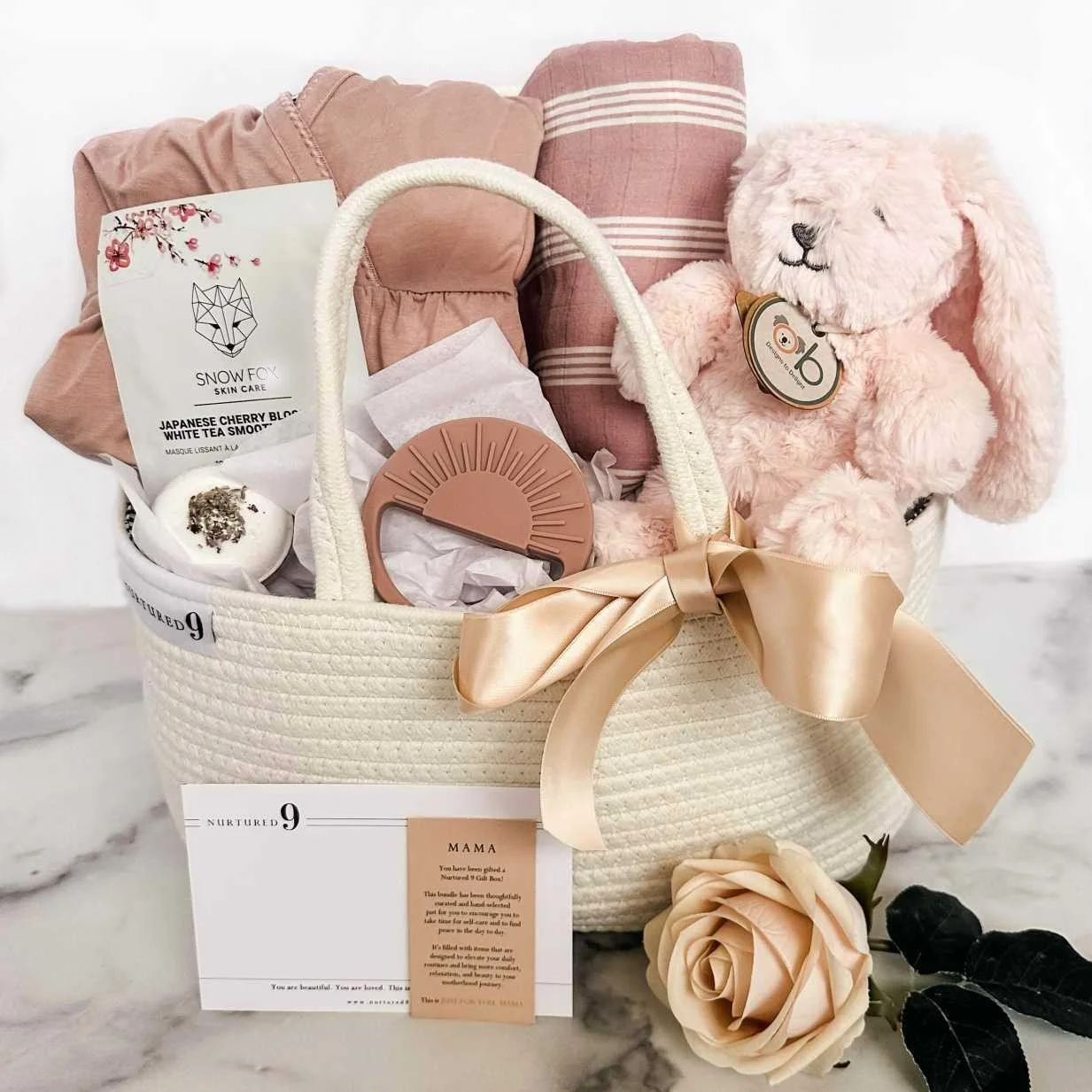 It's A Girl Mom & Baby Gift Basket