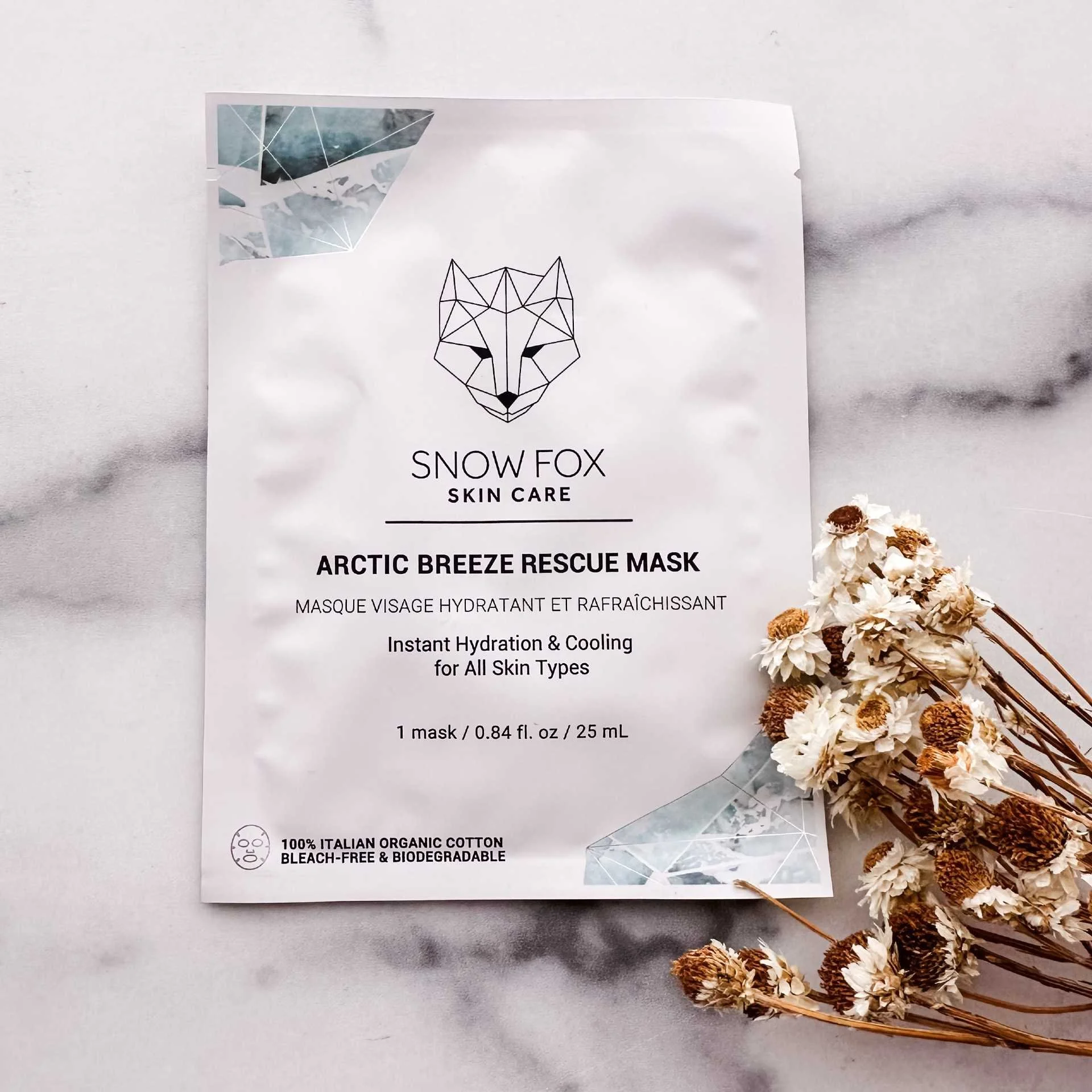 Snow Fox Arctic Breeze Rescue Sheet Mask