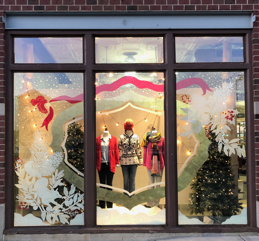 MARTHA MOMENTS: Anthropologie's Holiday Windows