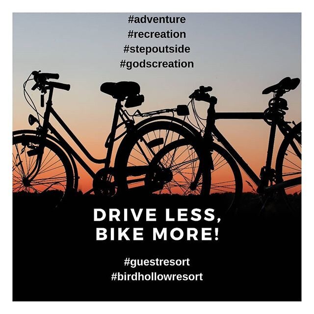 What's your healthy future look like? Get off the technology,📲 get out and bike.🚲 Take hold of your future and make it what you want! 🛥⛺️
#birdhollowresort
#travelonabudget
#takeinthatview
#drivelessbikemore
#whoiswithmehere
#nationaltechnologyday