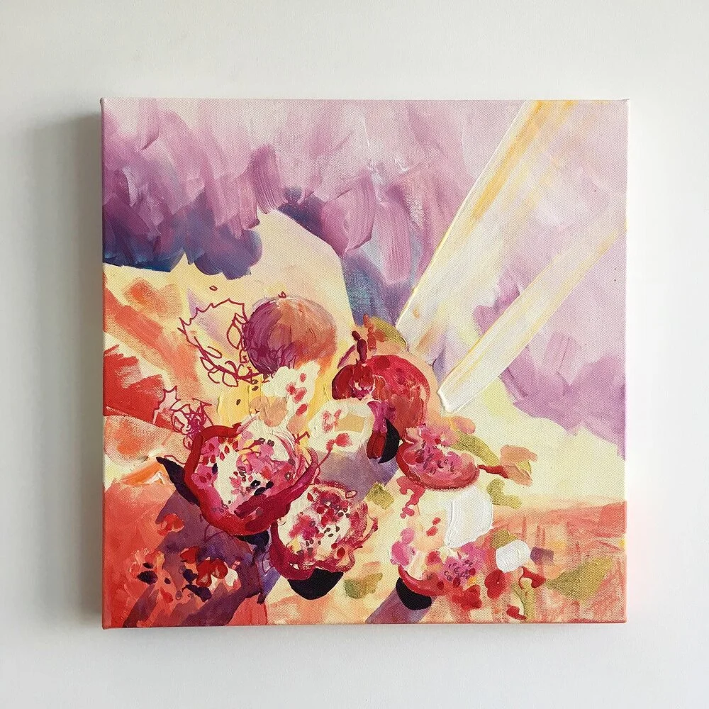 Heart Bursts Like Pomegranate
