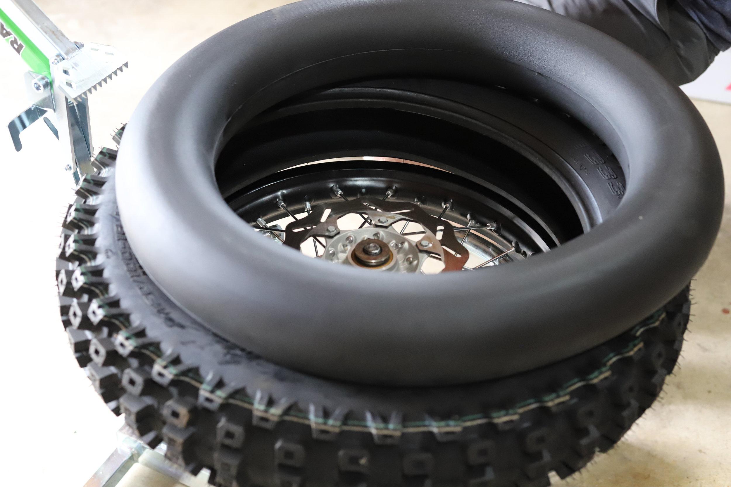 Nitromousse foam tire inserts for Dirt Bikes - No more flats — BUILTBIKE