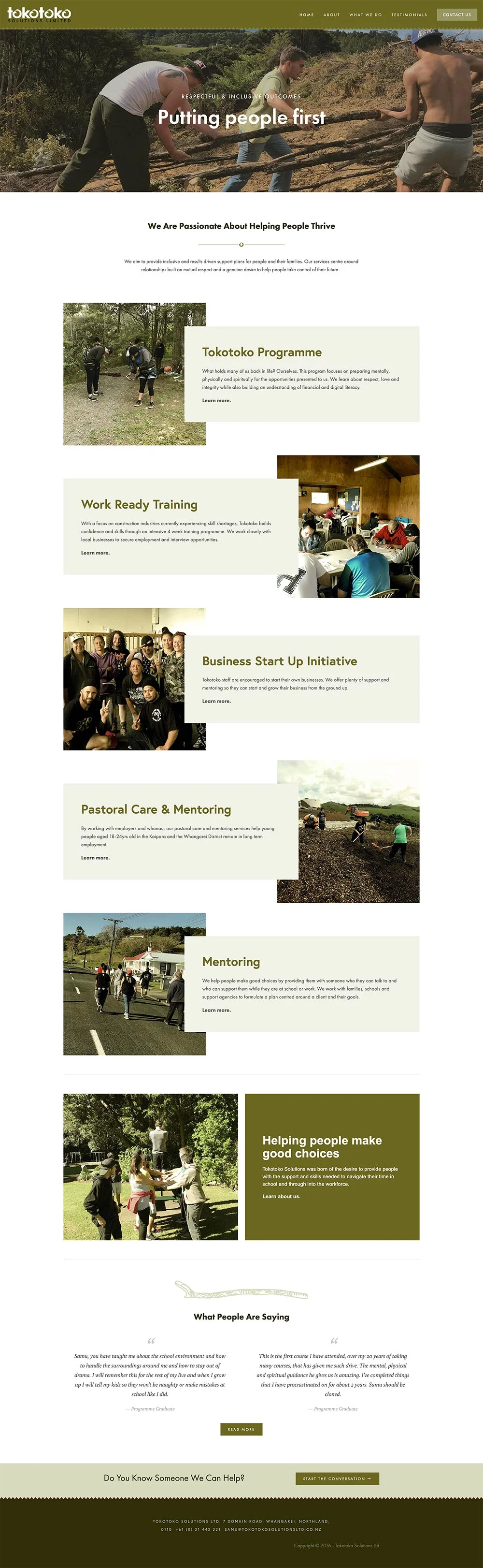 TOKOTOKO SOLUTIONS | WEBSITE DESIGN & BUILD