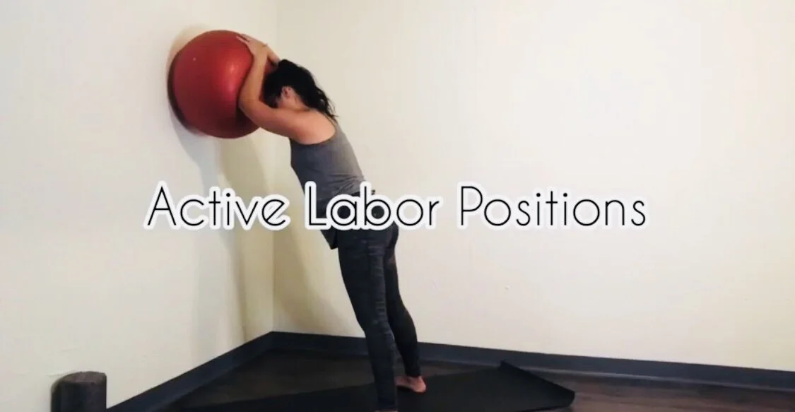 5 positions to use during labor 