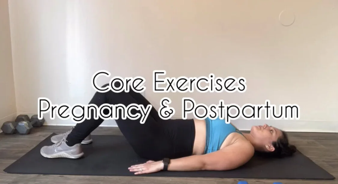 4 Must Do Core Exercise During Pregnancy &amp; Postpartum. 