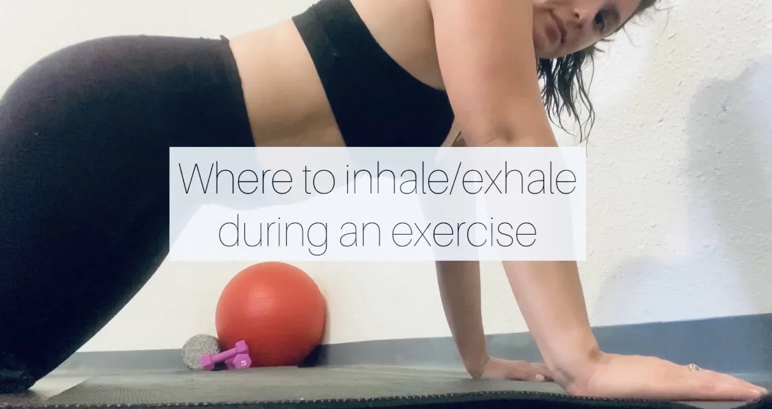 My belly cones/pops during exercise