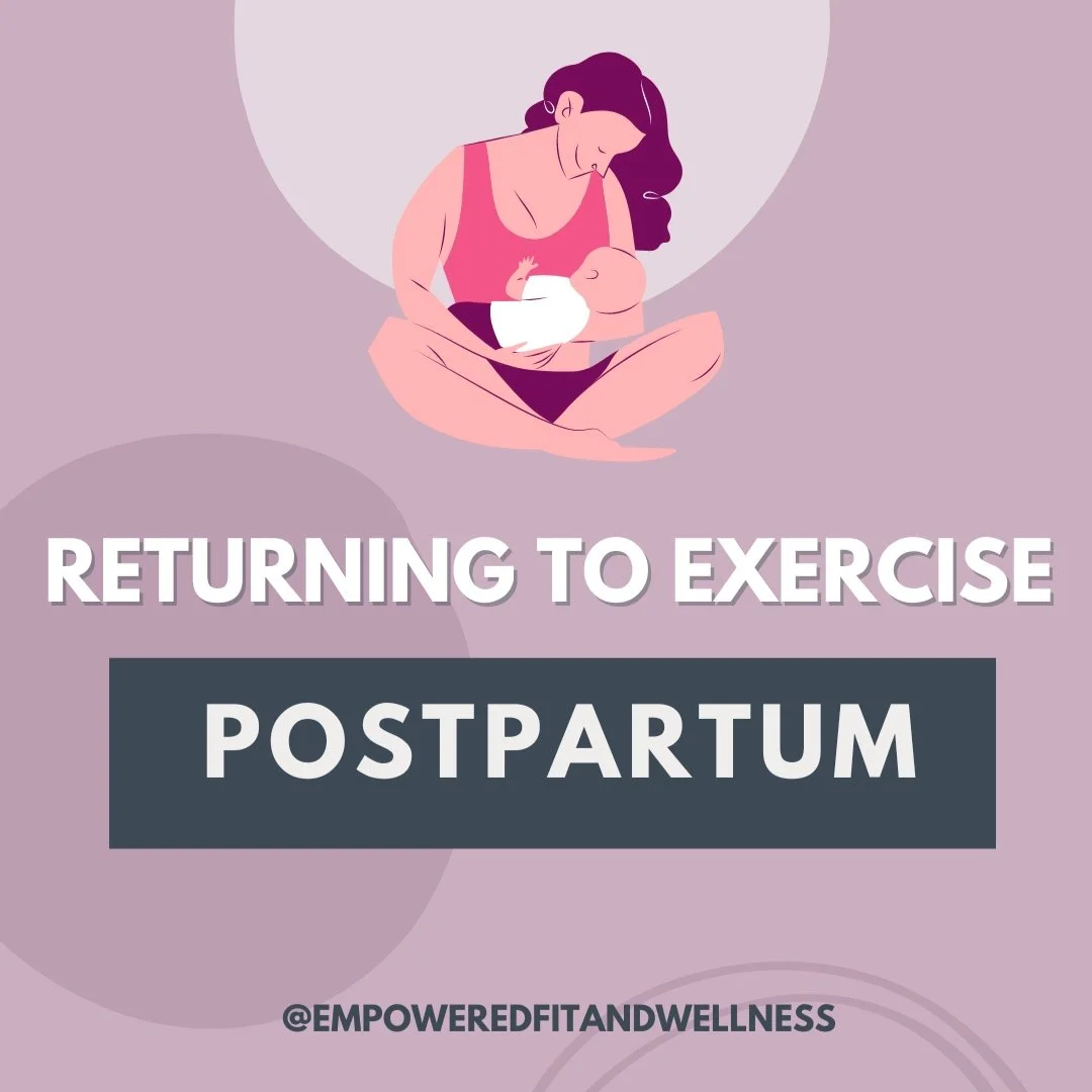 Returning To Exercise Postpartum (IG Reel) 