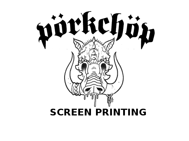 Cap City Cobras Pair with Pork Chop Screen Printing