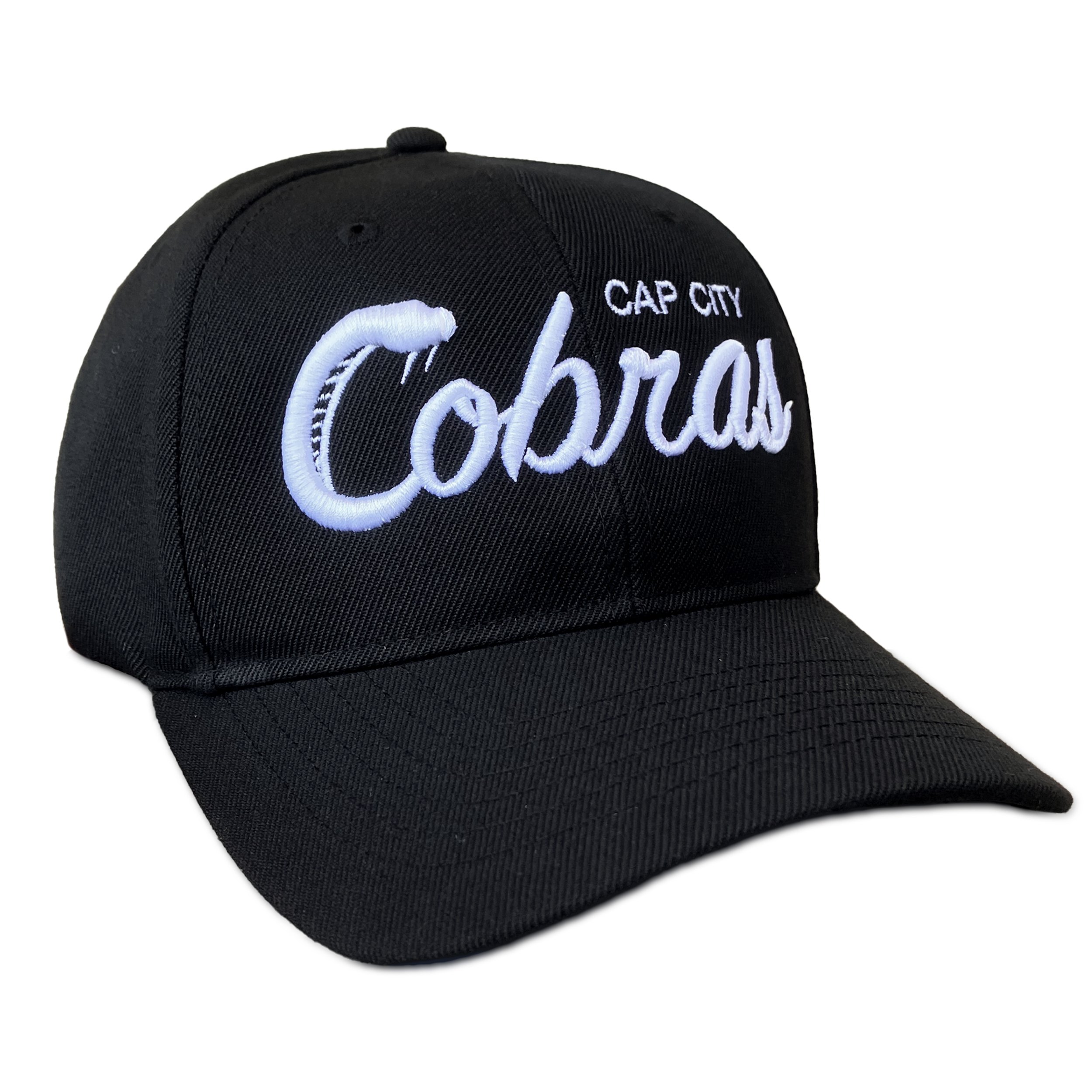Cobras Script Curved Bill Hat