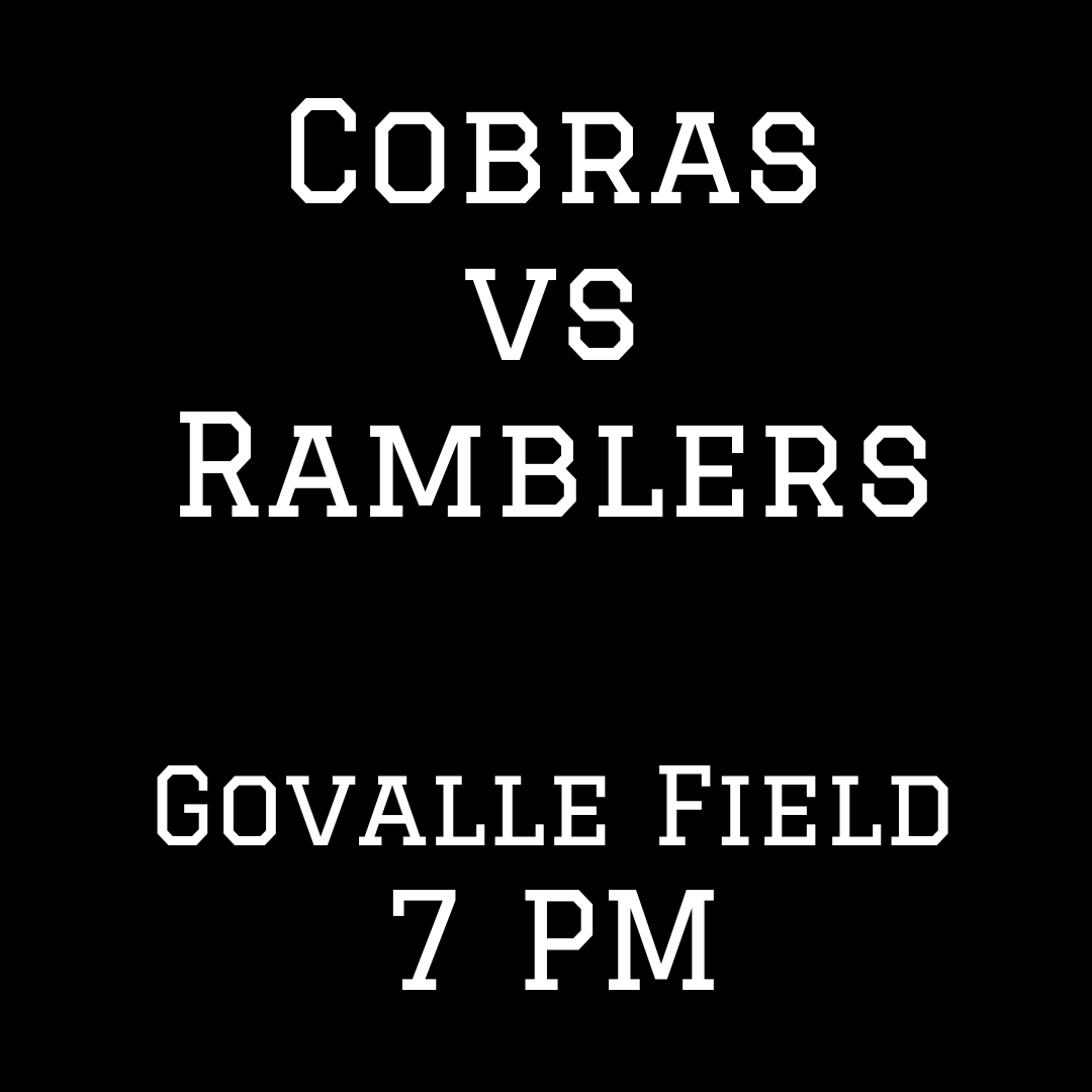 Cobras Vs Ramblers
