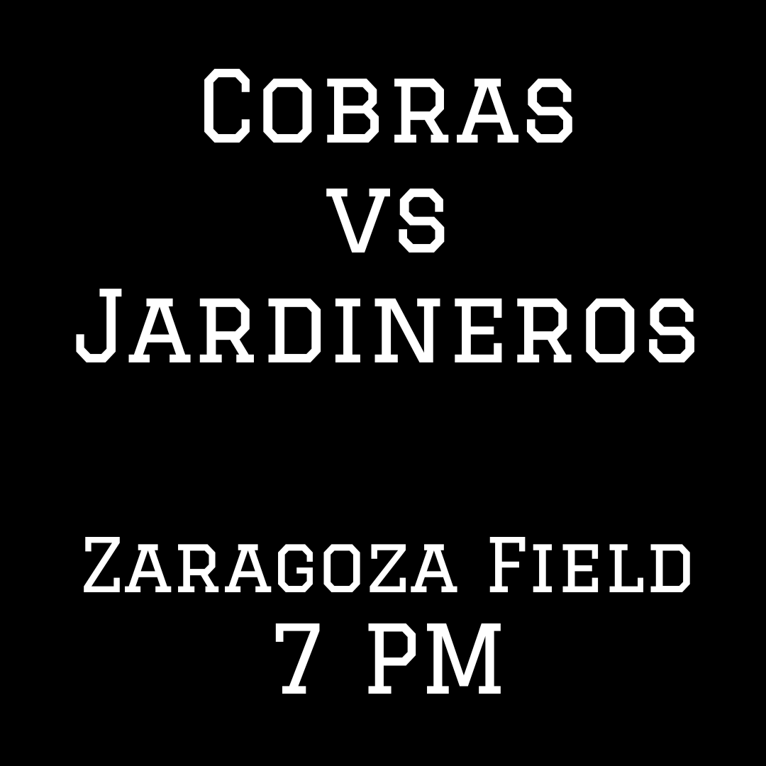 Cobras vs Jardineros