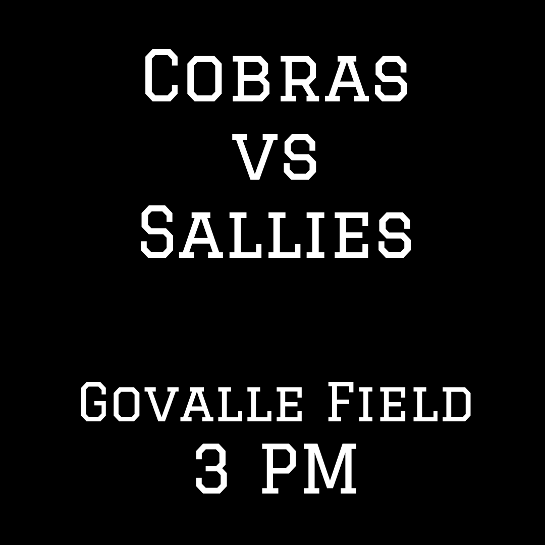 Cobras vs Sallies