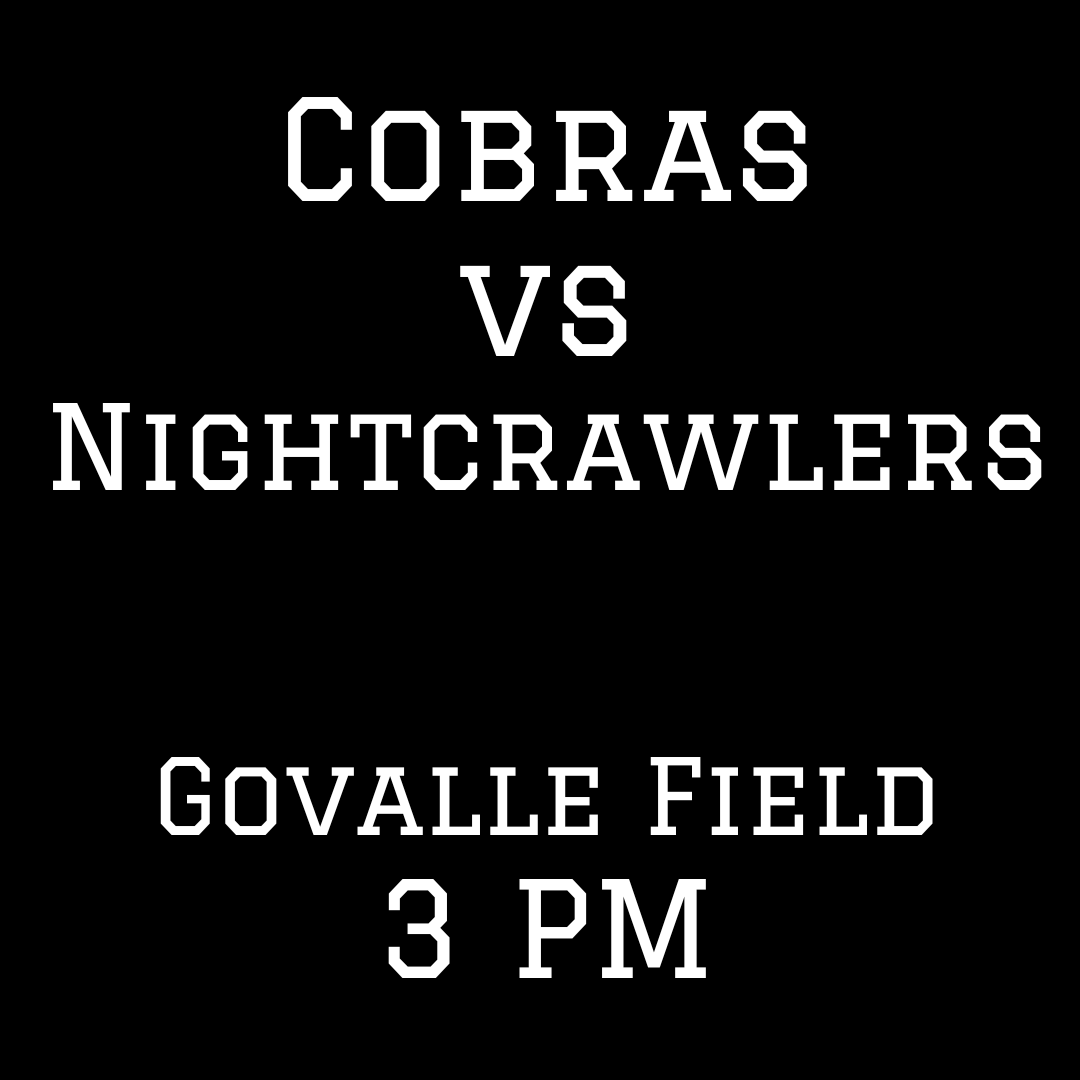 Cobras vs Nightcrawlers
