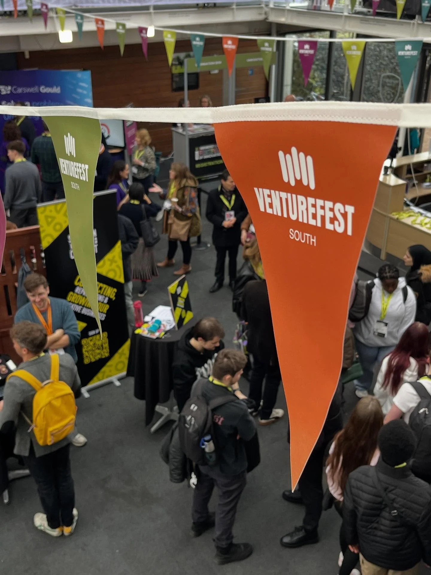 So glad I made it down to Venturefest South at Utilita Bowl this afternoon.

Great to see so many familiar faces whilst watching the @uniwinchester students interact, ask questions and be inspired. Also it was wonderful to meet students on active mar