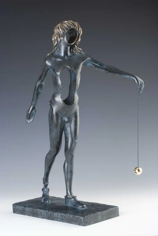 超現實牛頓 銅 49cm(H) 1984