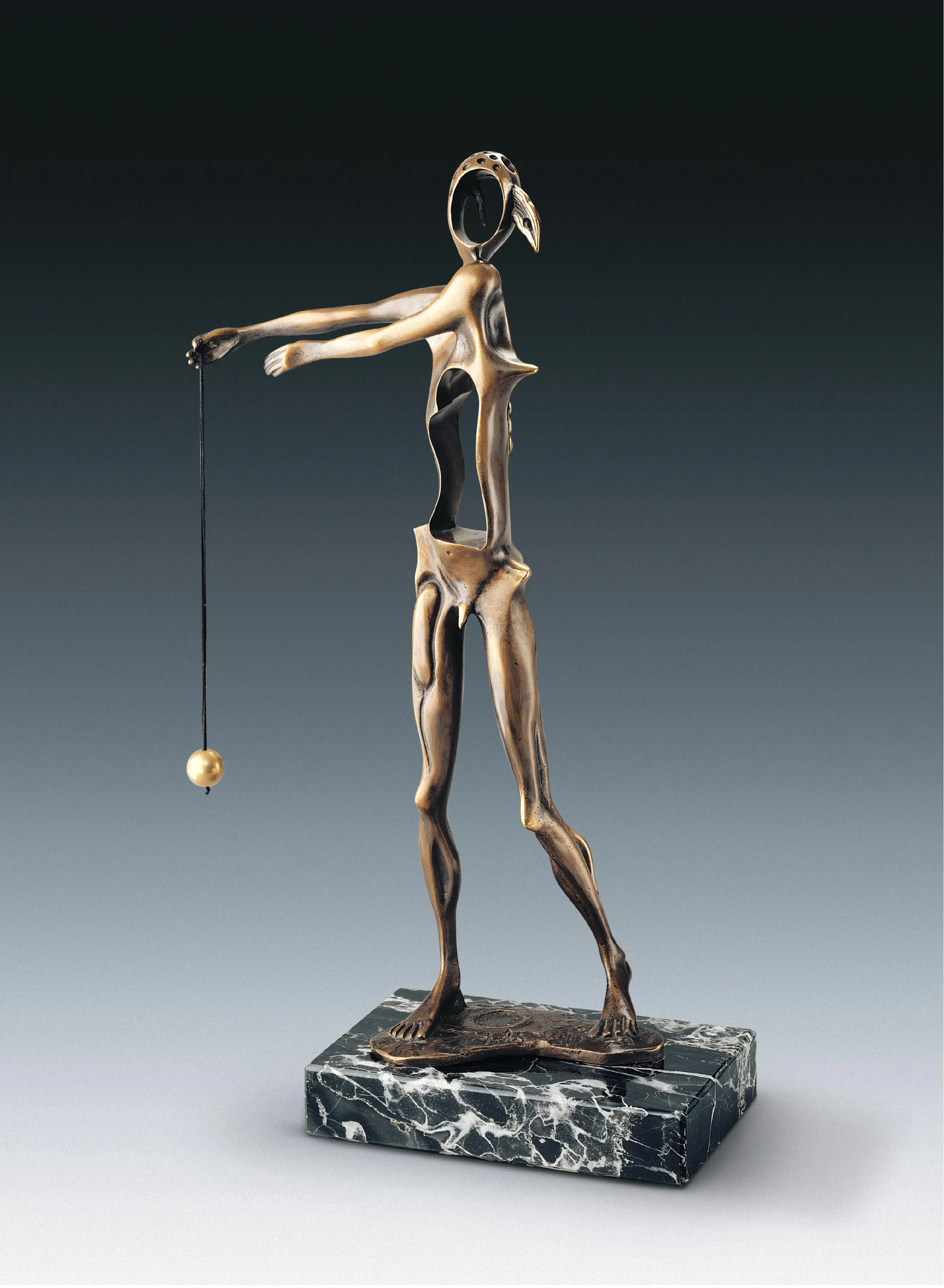 向牛頓致敬 銅 35cm(H) 1980