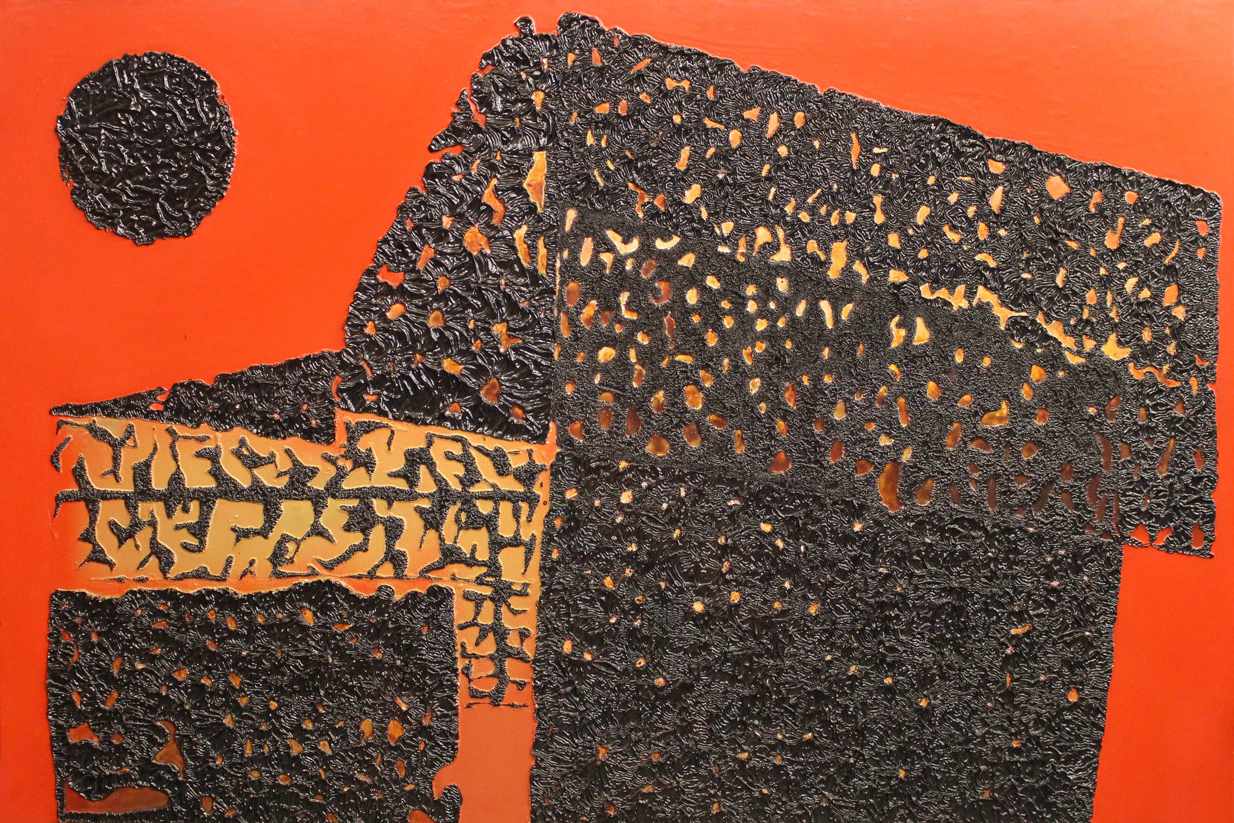 漢采‧本位 複合媒材 80cm(H) x 120cm(W) 2015