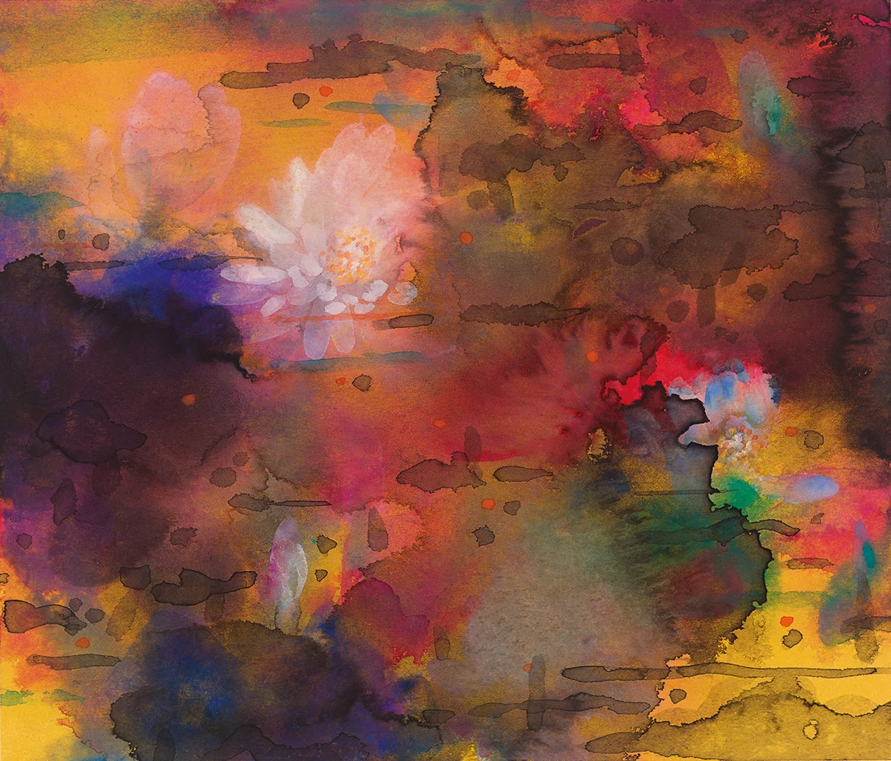 觀照 水墨設色紙本 45 x 53 cm 2018 查詢