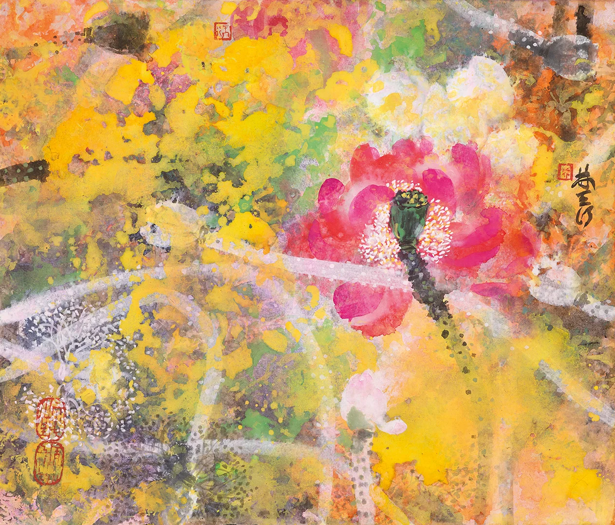 暢想  水墨設色紙本  45 x 53 cm   2016   查詢