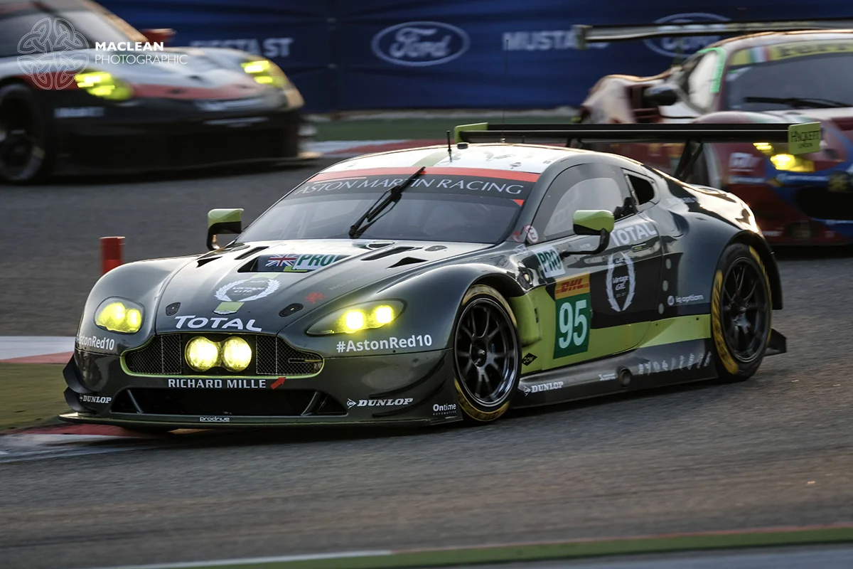 Nicky Thiim (DEN) / Aston Martin Vantage - FIA World Endurance Championship FUJIFILM X-H1 + XF100-400mm f4.5/5.6 - 1/320 @ f5.6 ISO200 (zoom - 400mm)