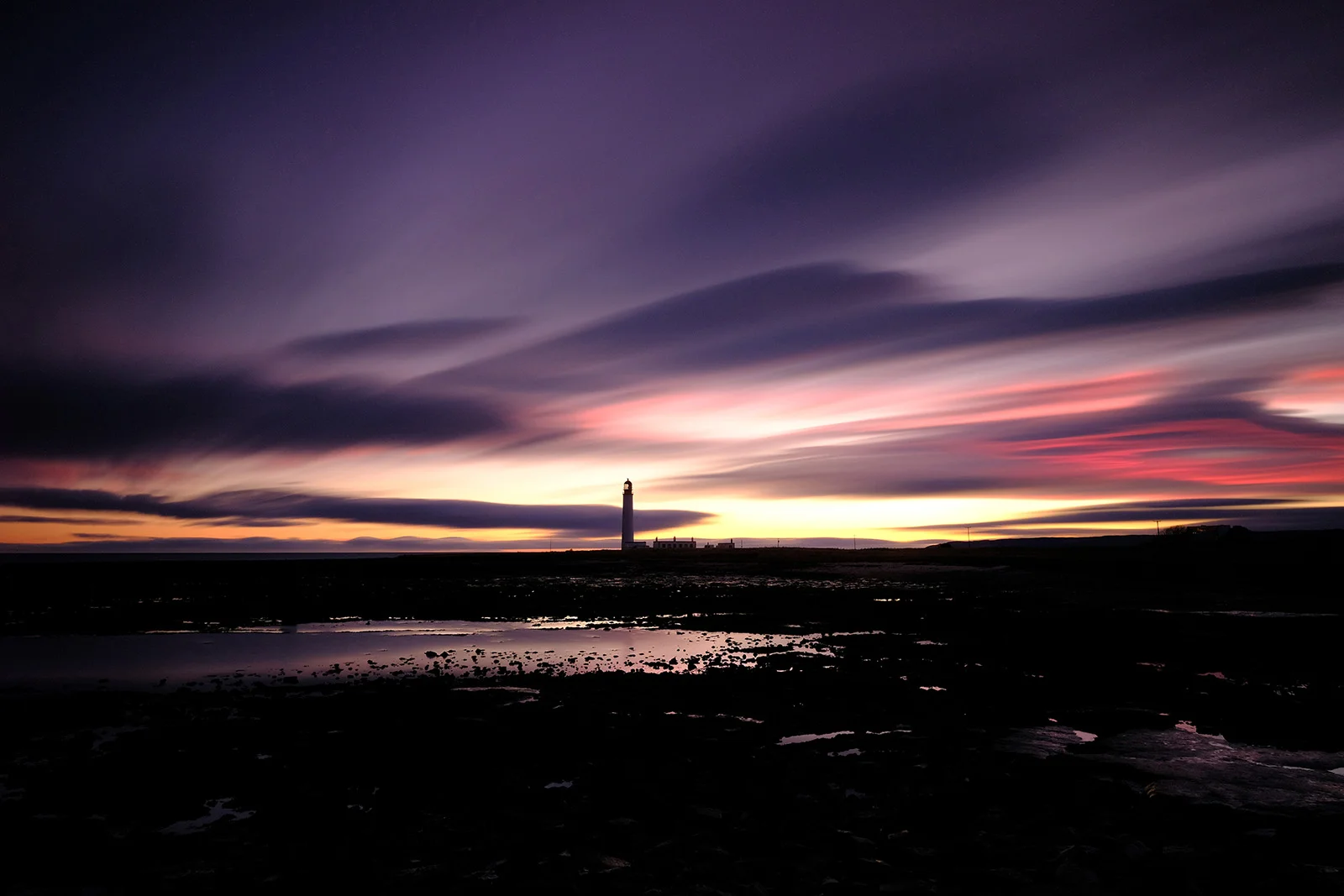 POSTER PRINT: Barns Ness Sunrise