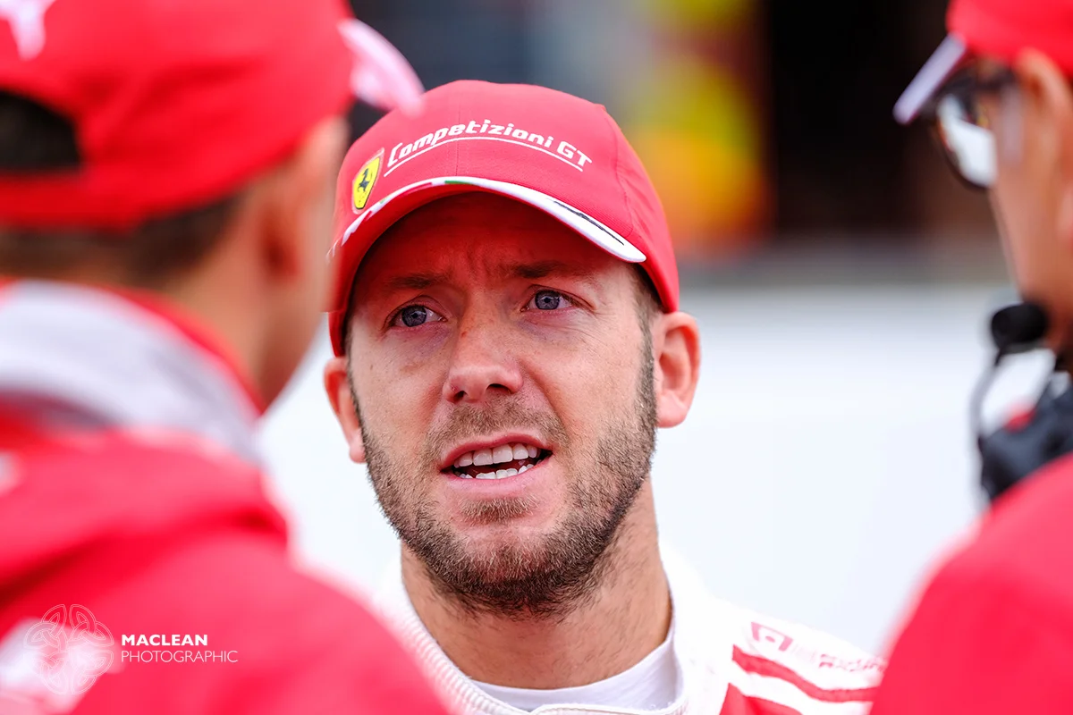 Sam Bird - Ferrari F488 GTE Fujifilm X-T3 + XF200mm f2R OIS WR 1/2500s @ f2 ISO400