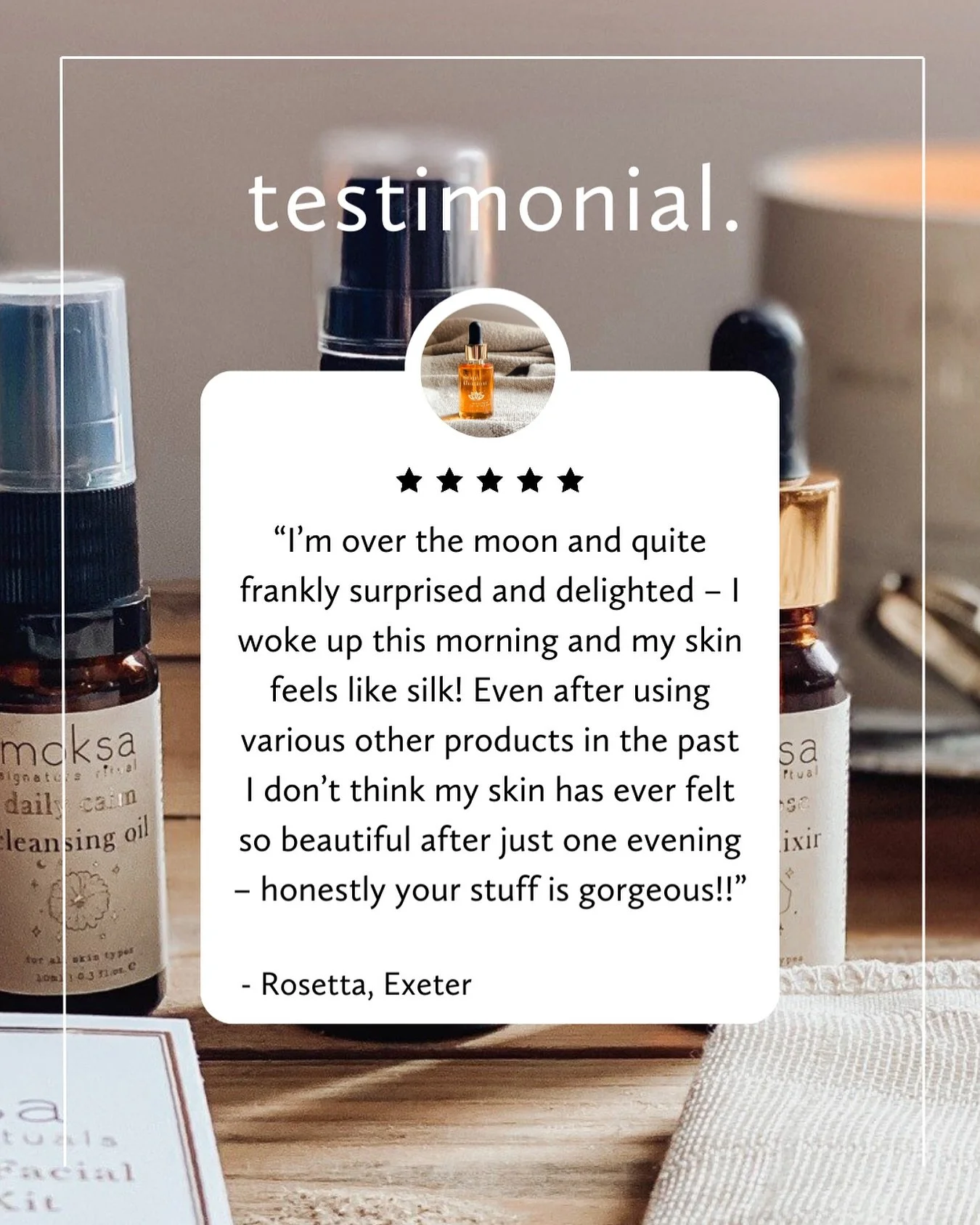 THIS ☝🏼 this is what I do it for! 

Your kind words honestly make it all worth while! On the days I doubt myself (which is a lot of days!) I look at all your lovely, kind words and messages you&rsquo;ve sent about my products and they fill me with j