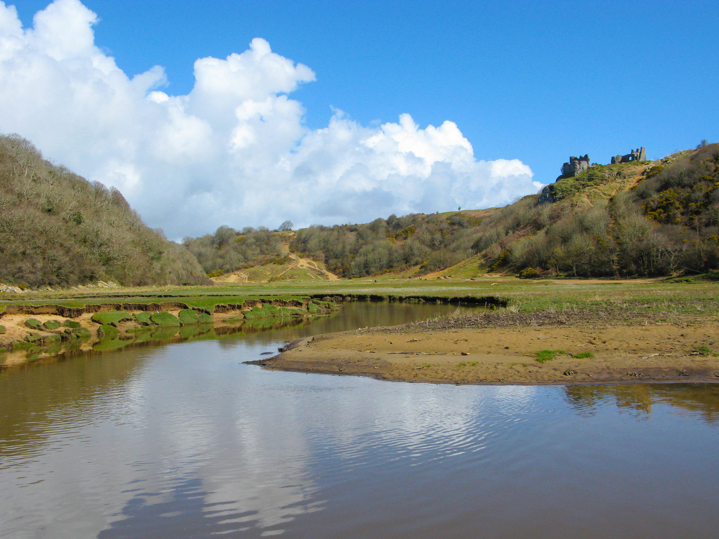 Three Cliffs Bay