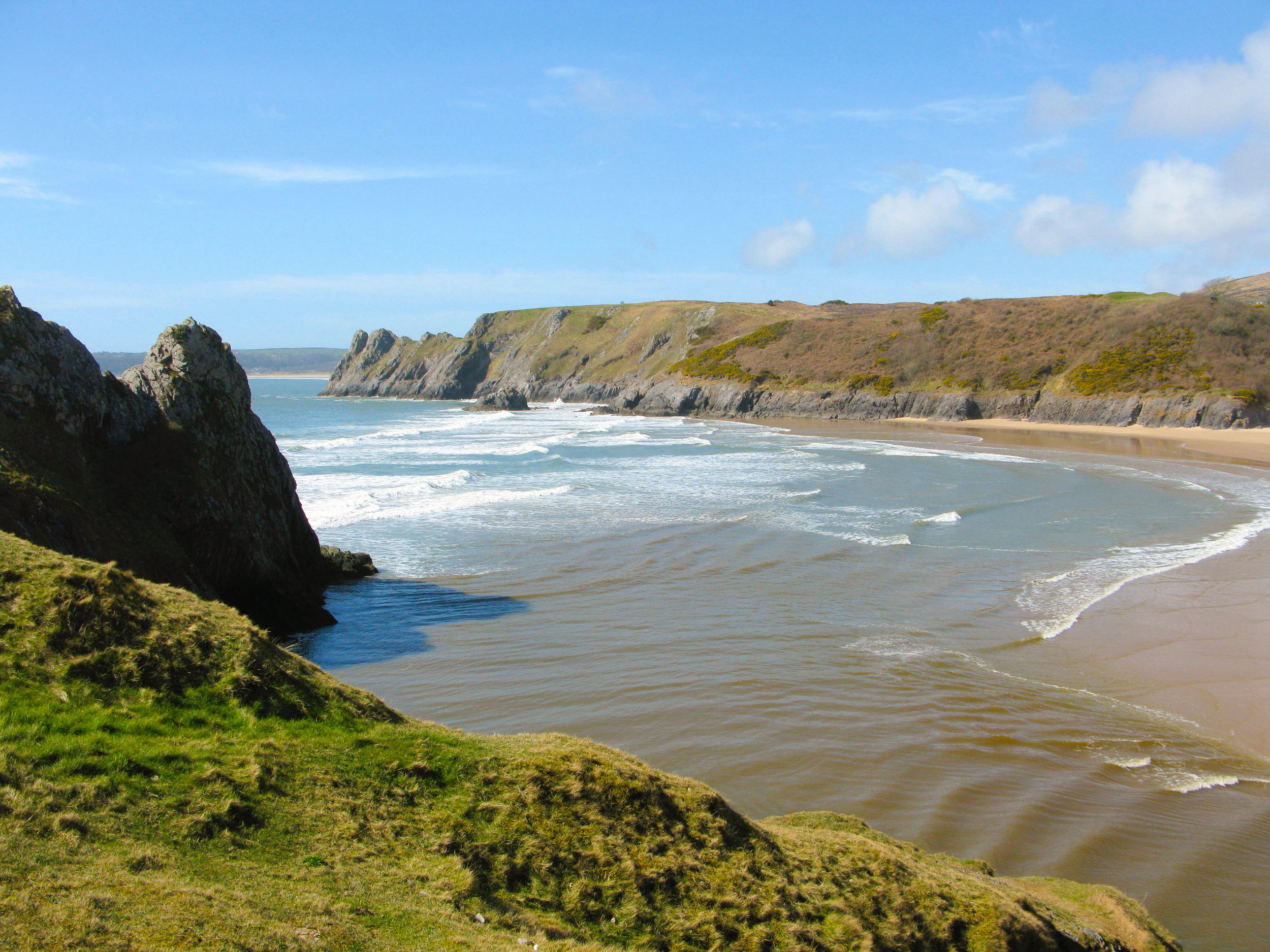 Three Cliffs Bay