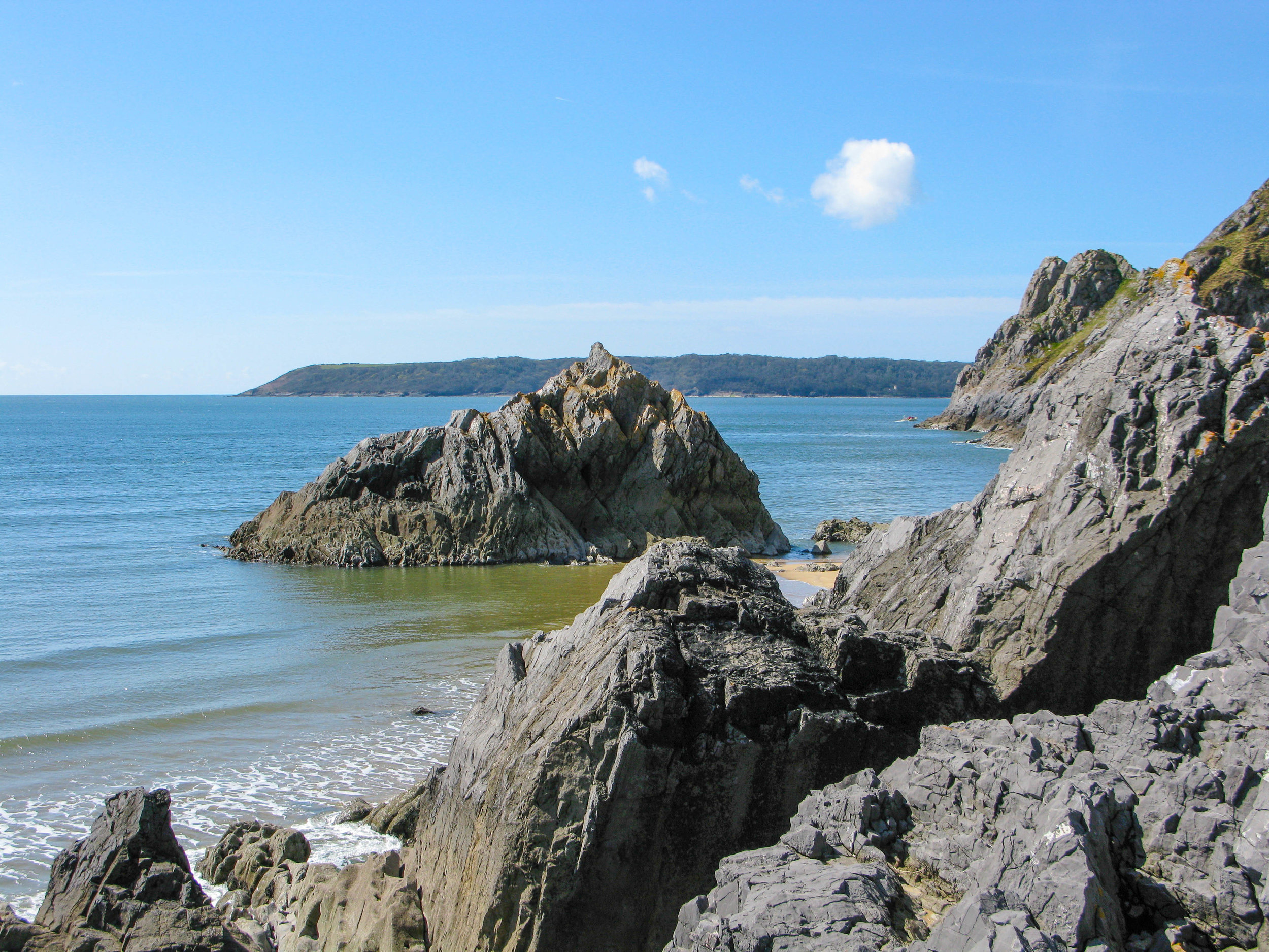 Three Cliffs Bay