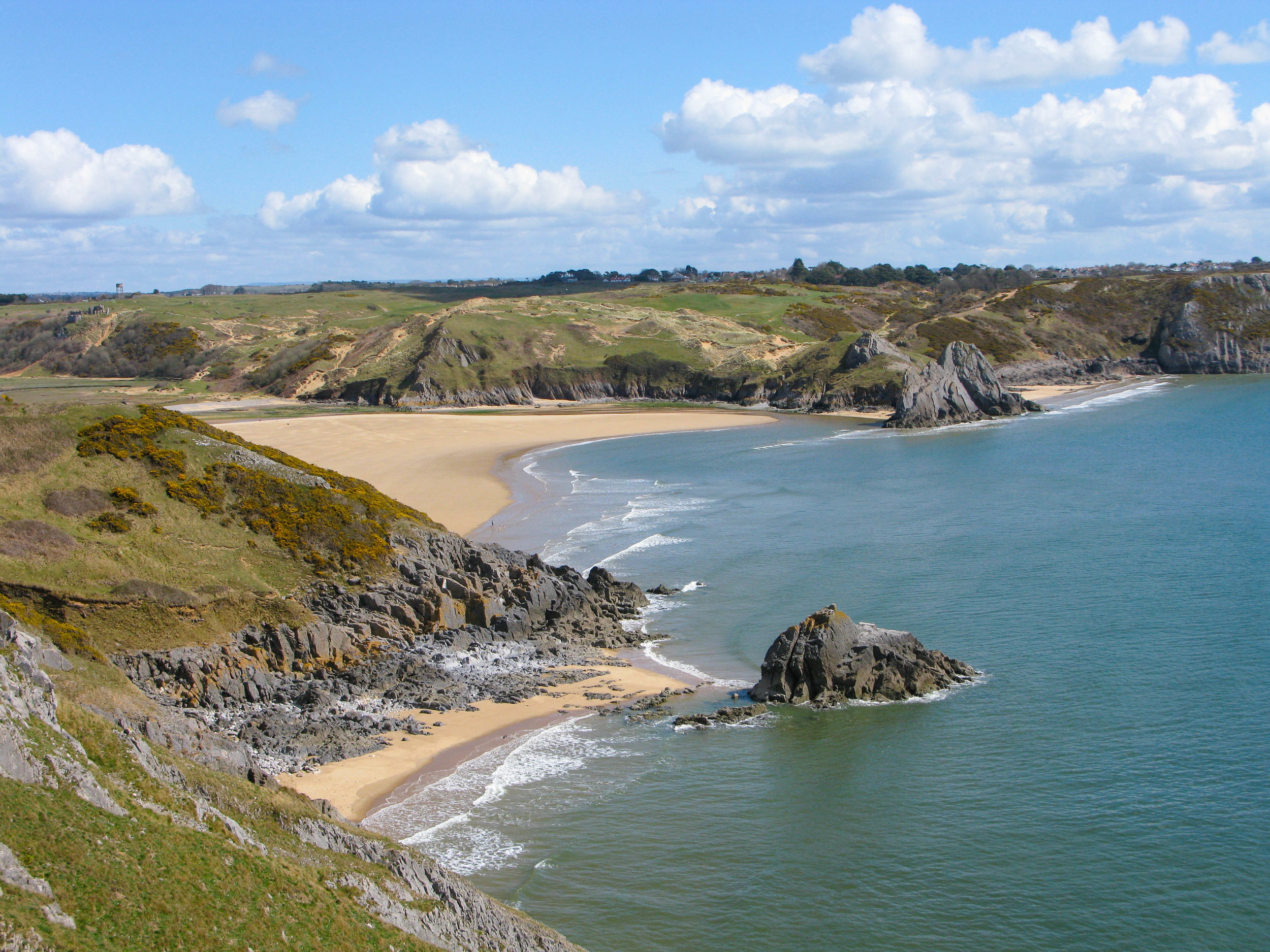 Three Cliffs Bay