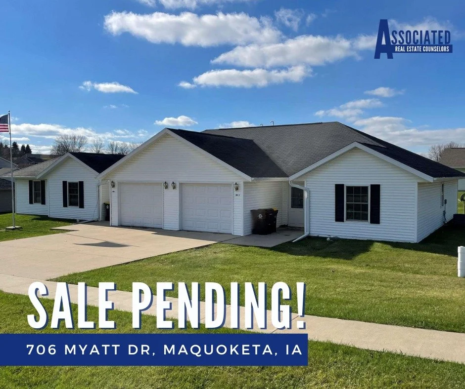 💥SALE PENDING💥
📍 706 Myatt Dr A &amp; B, Maquoketa, IA

Phil and the Associated Real Estate Team truly enjoy helping members of our community find a place to call home!