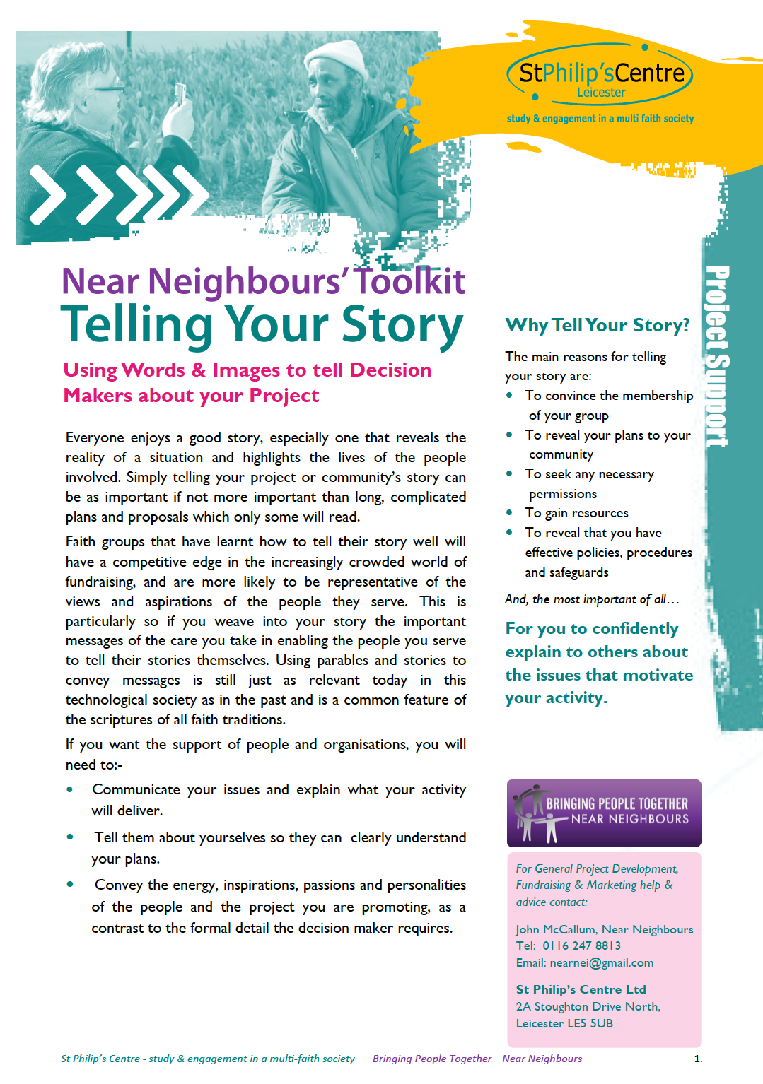 Telling your story