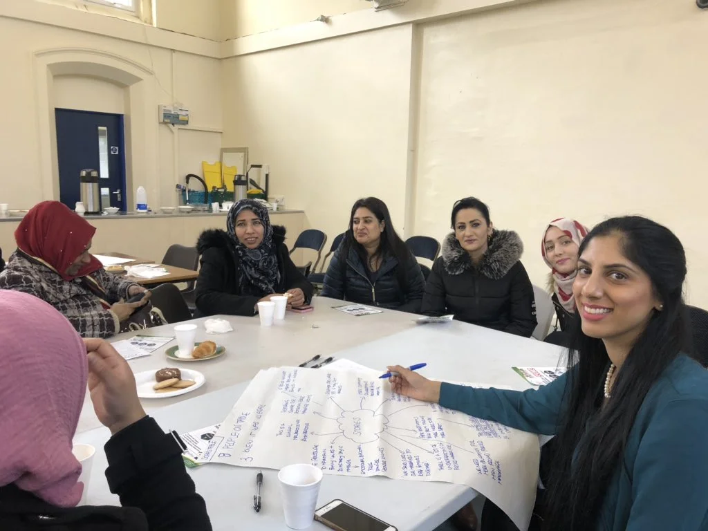 Some of the participants at the event in Bradford.