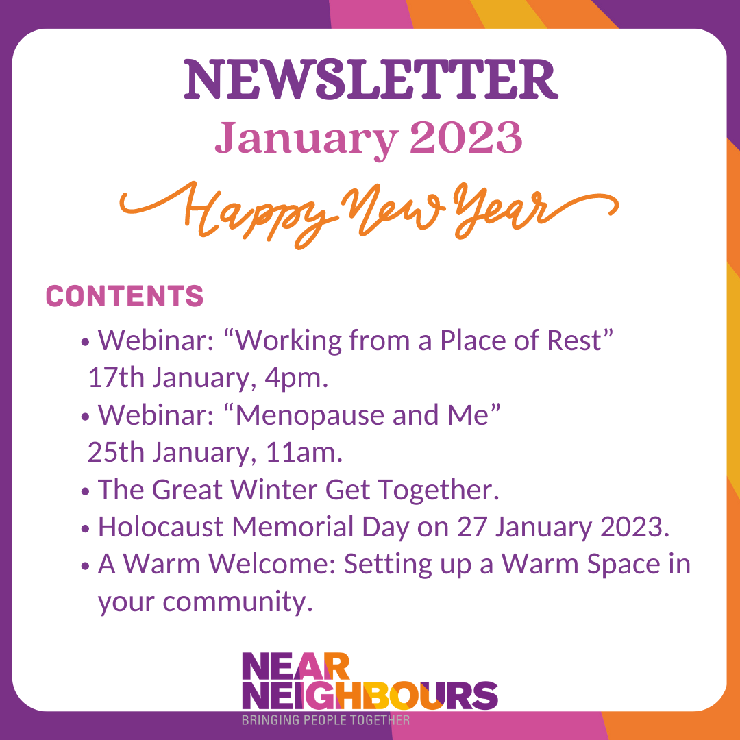 NN Newsletter - Happy New Year and the Great Winter Get Together