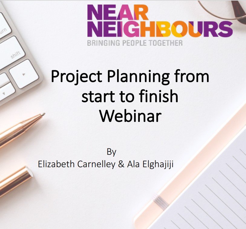 Project Planning from Start to Finish (Webinar - Slides)