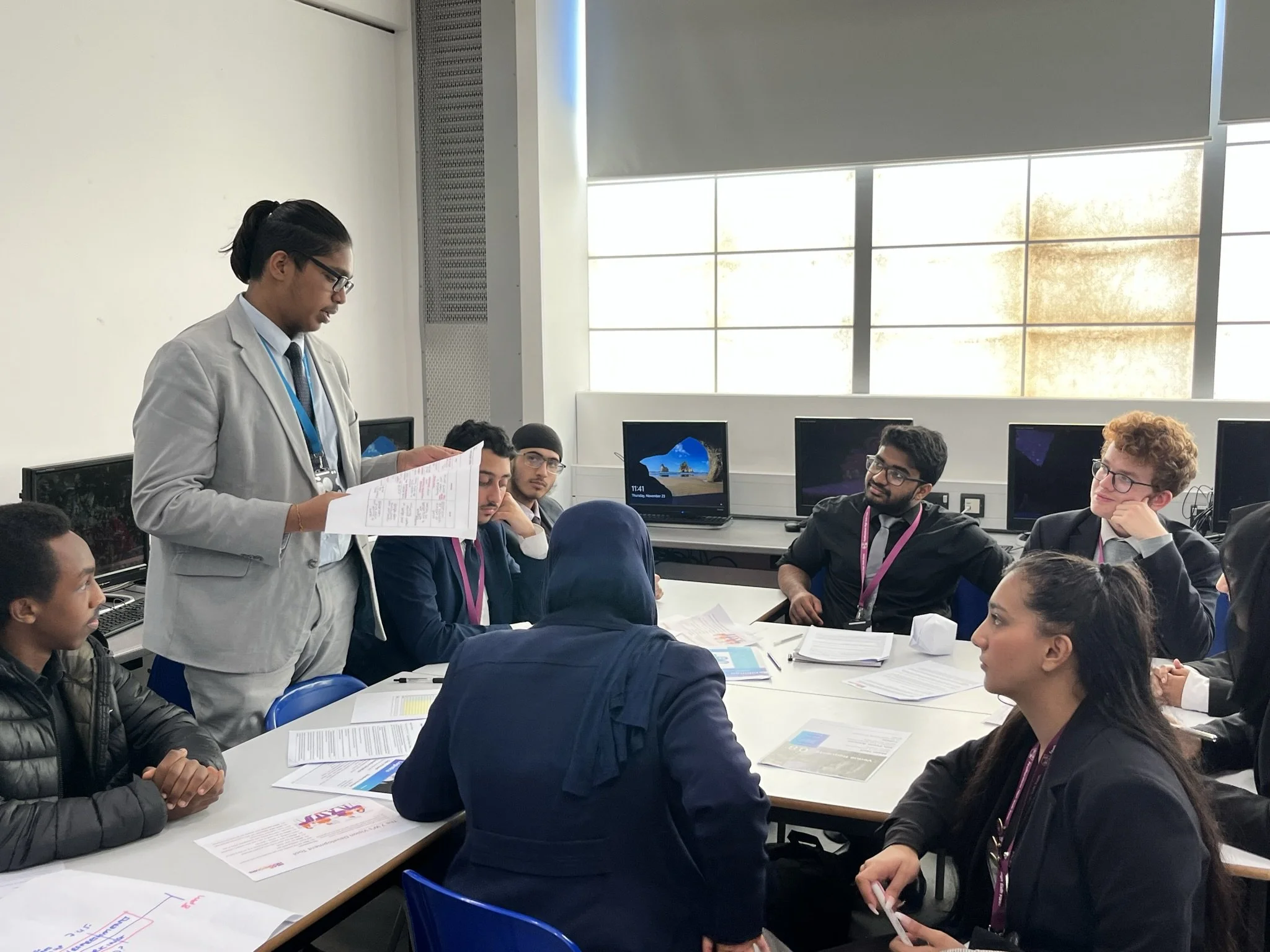 Featherstone students use £2k grant to bridge the gap