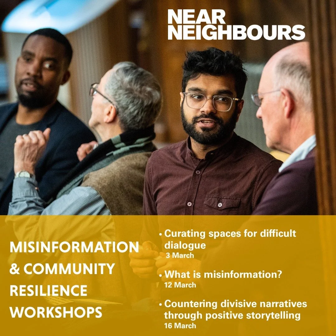 🎟️ Join our training series for 3 practical workshops supporting faith &amp; community leaders to understand and address misinformation, respond to rising tensions and strengthen community cohesion. Free tickets: https://www.eventbrite.com/cc/misinf