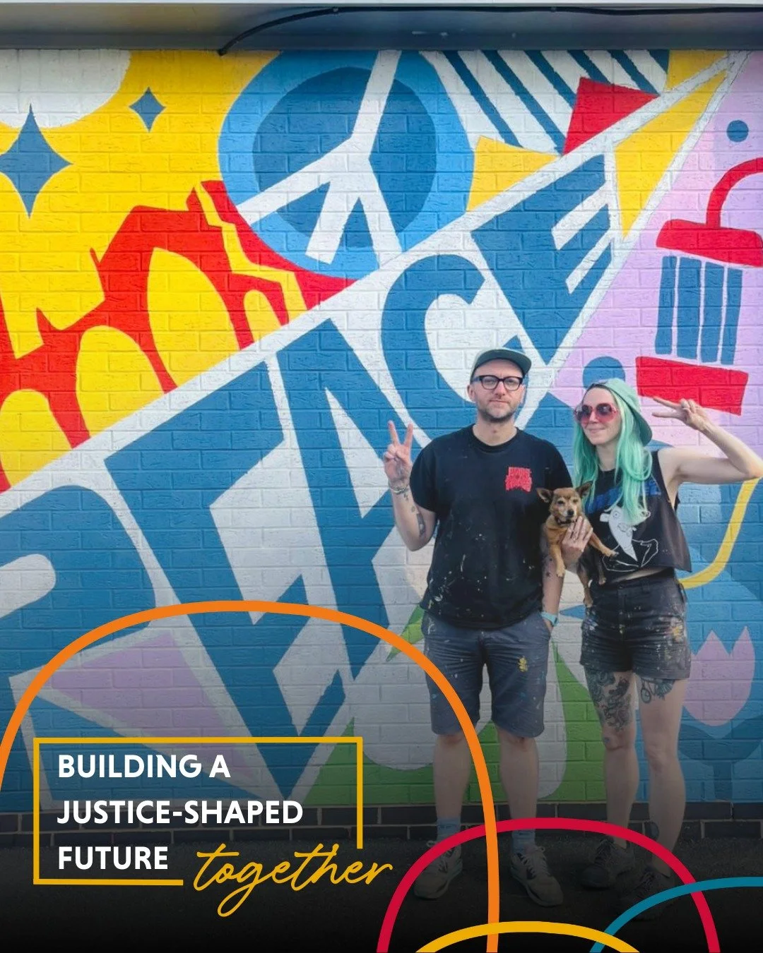 Poverty isn&rsquo;t just about money&mdash;it&rsquo;s about isolation, insecurity and instability. 💛
In Bradford, a blank sports centre wall has been transformed into a bold, colourful mural celebrating diversity and community. Students from Belle V