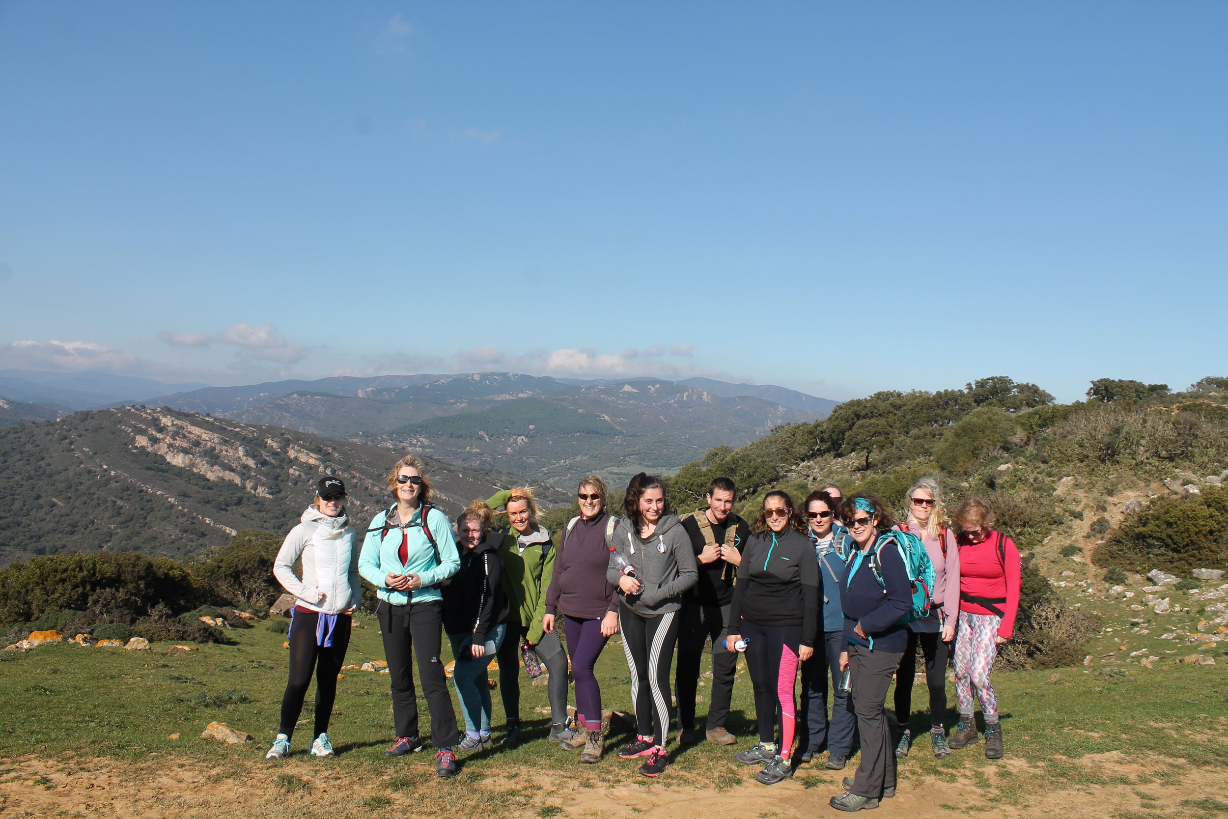 Hiking in the national park - a great fat burning activity on the Who Dares Slims Boot Camp