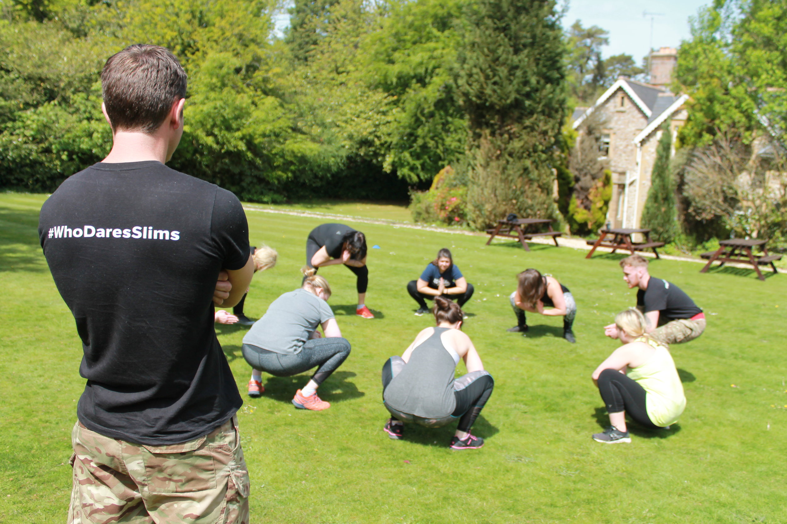 Who Dares Slims fitness and weight loss boot camp in Scotland 